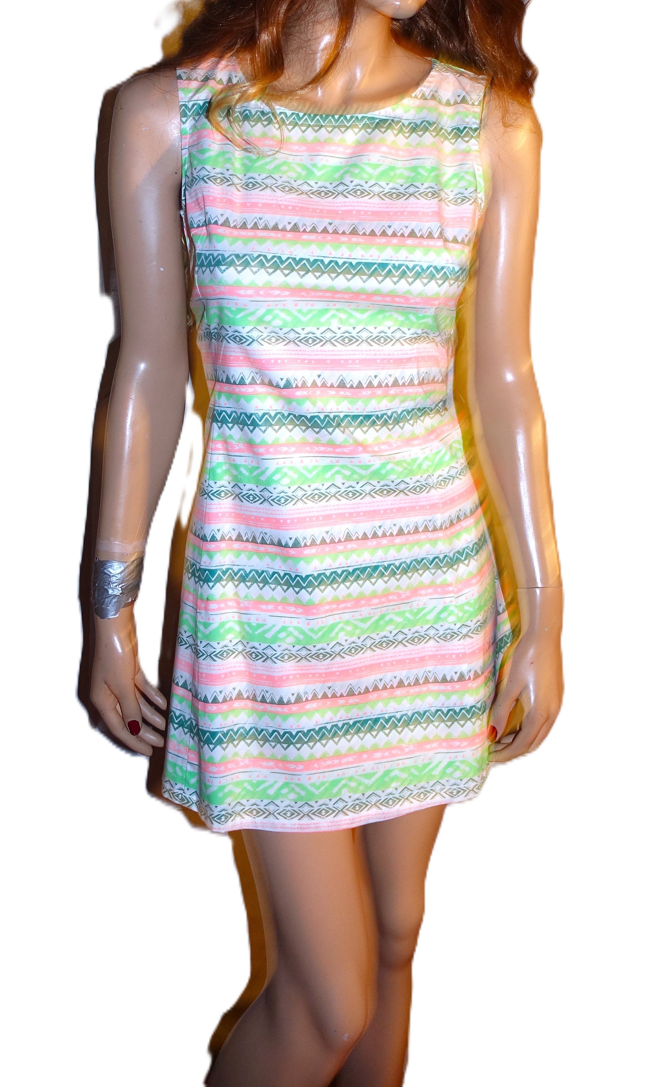 Vintage Vintage Day Glow Tennis Dress M Size M / US 6-8 / IT 42-44 - 1 Thumbnail