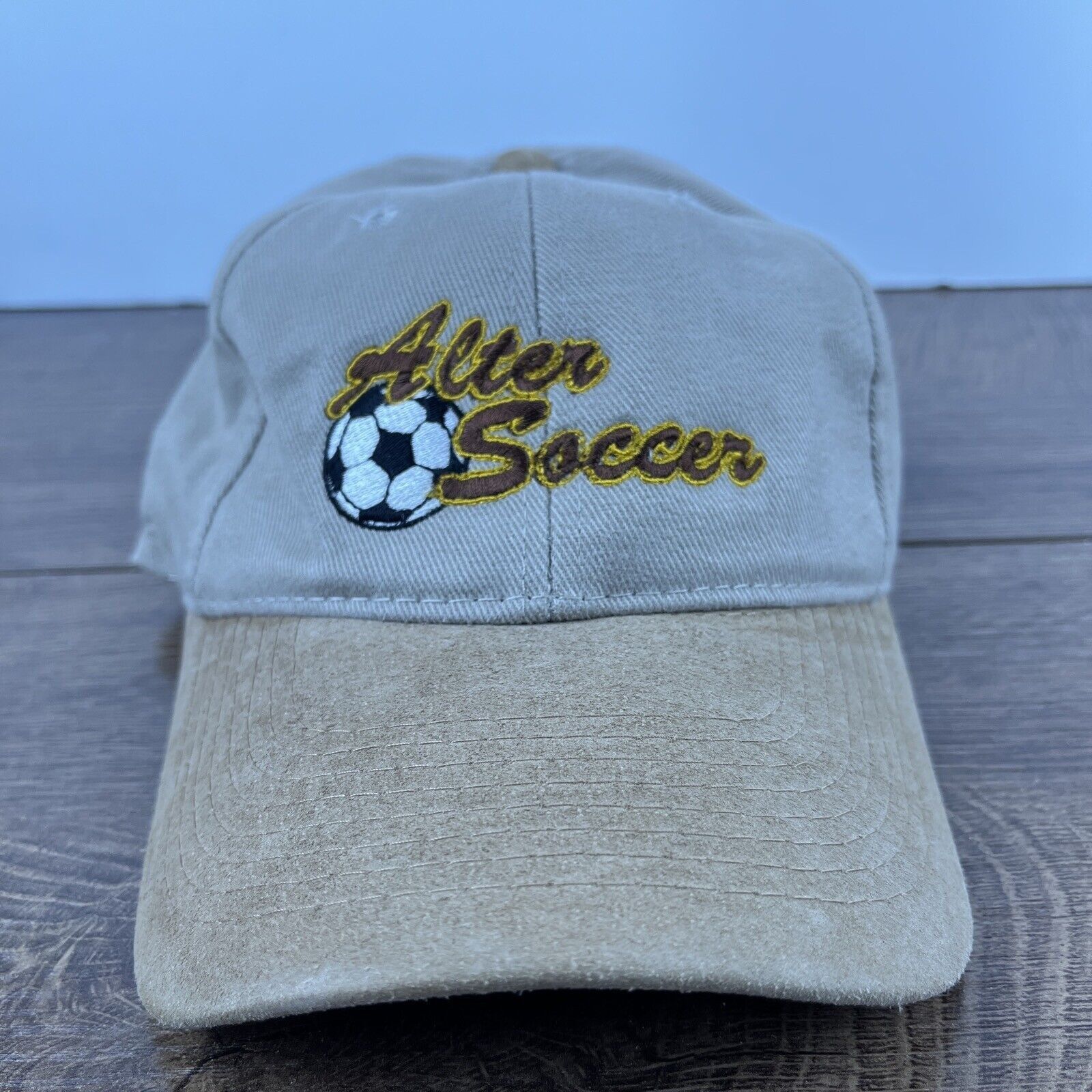 Other Alter Knights Soccer Hat Tan Brown Hat Adjustable Snapback A Size ONE SIZE - 1 Thumbnail