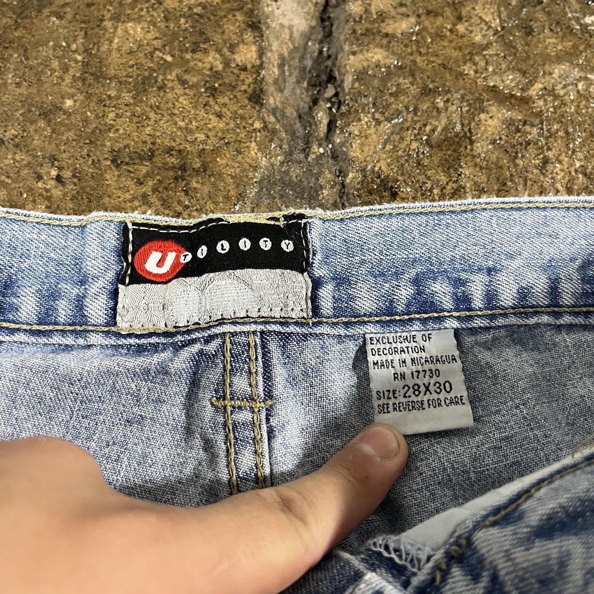 JNCO × Southpole × Vintage Crazy Vintage Y2K Baggy Jeans Utility Grunge Skater JNCO Size US 28 / EU 44 - 7 Thumbnail