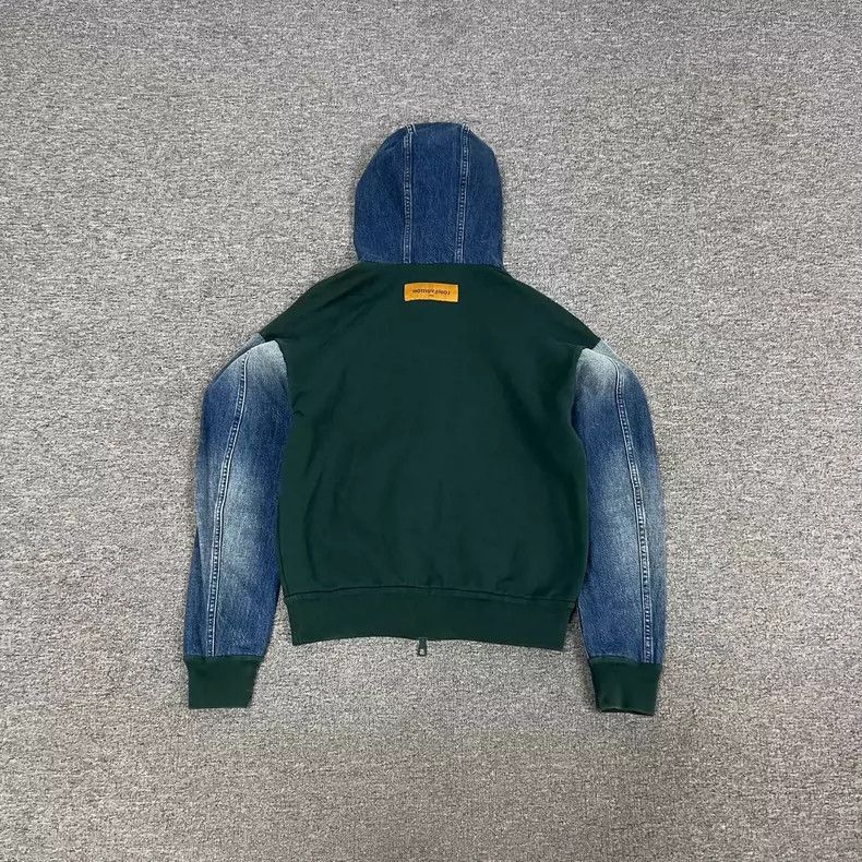 Louis Vuitton Louis Vuitton Denim Patchwork Hoodie-2507 Size US XS / EU 42 / 0 - 2 Thumbnail