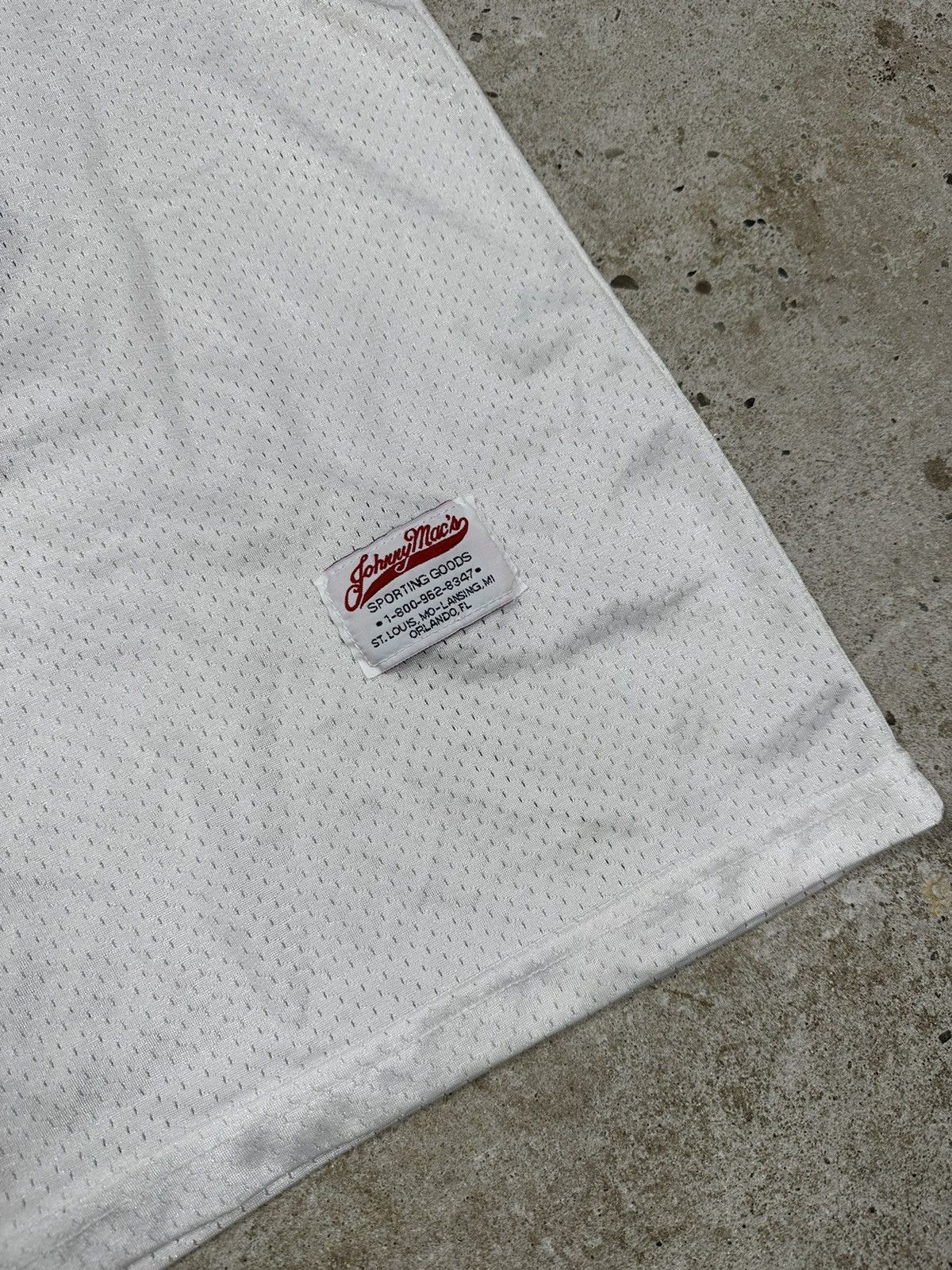 Universal Studios × Vintage Vintage 90s Universal Studios Escape #99 Jersey White Nylon Size US XL / EU 56 / 4 - 3 Thumbnail