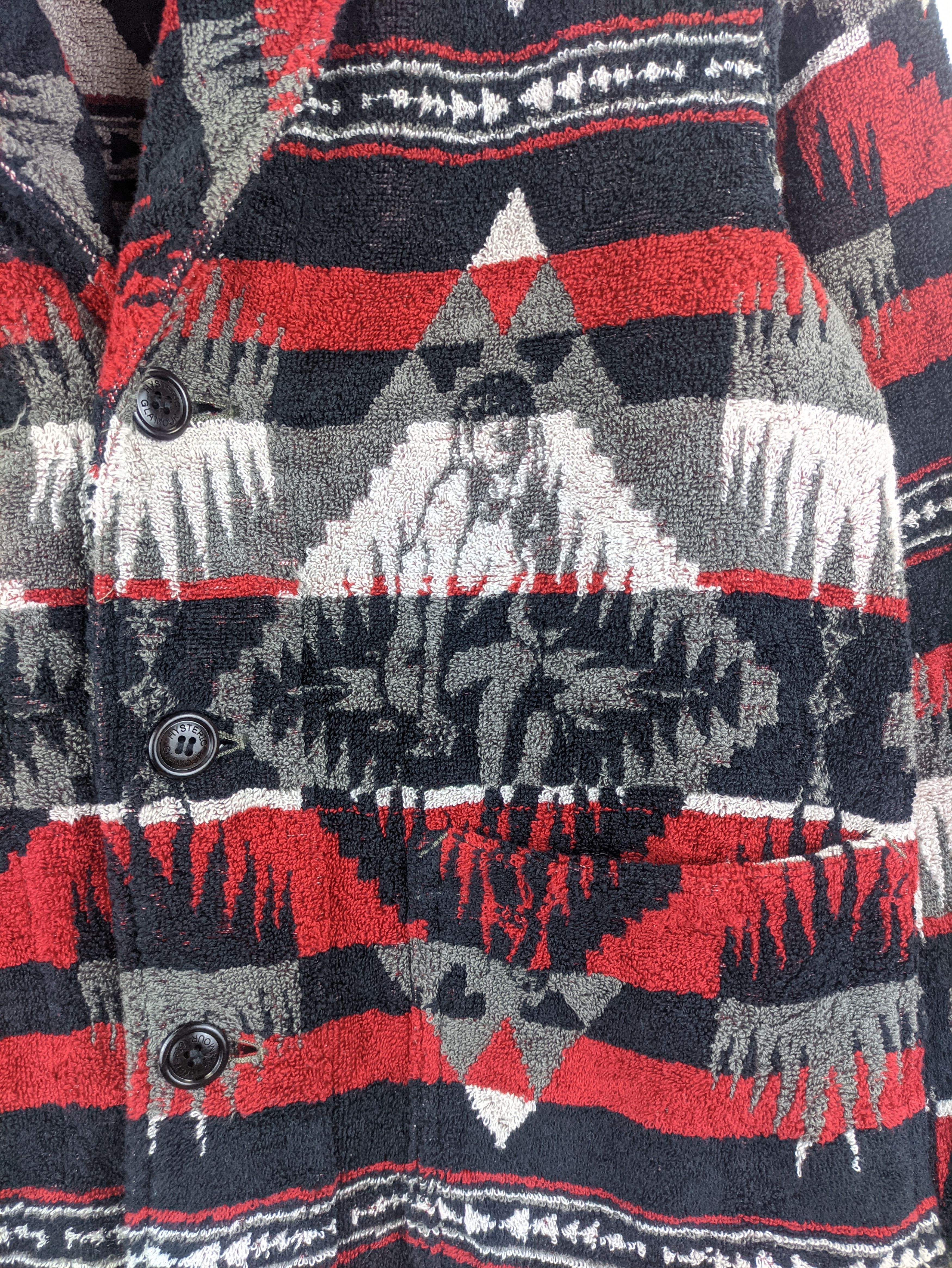 Hysteric Glamour Steals🔥Hysteric Glamour Fleece Cardigan Jacket Size S / US 4 / IT 40 - 10 Thumbnail