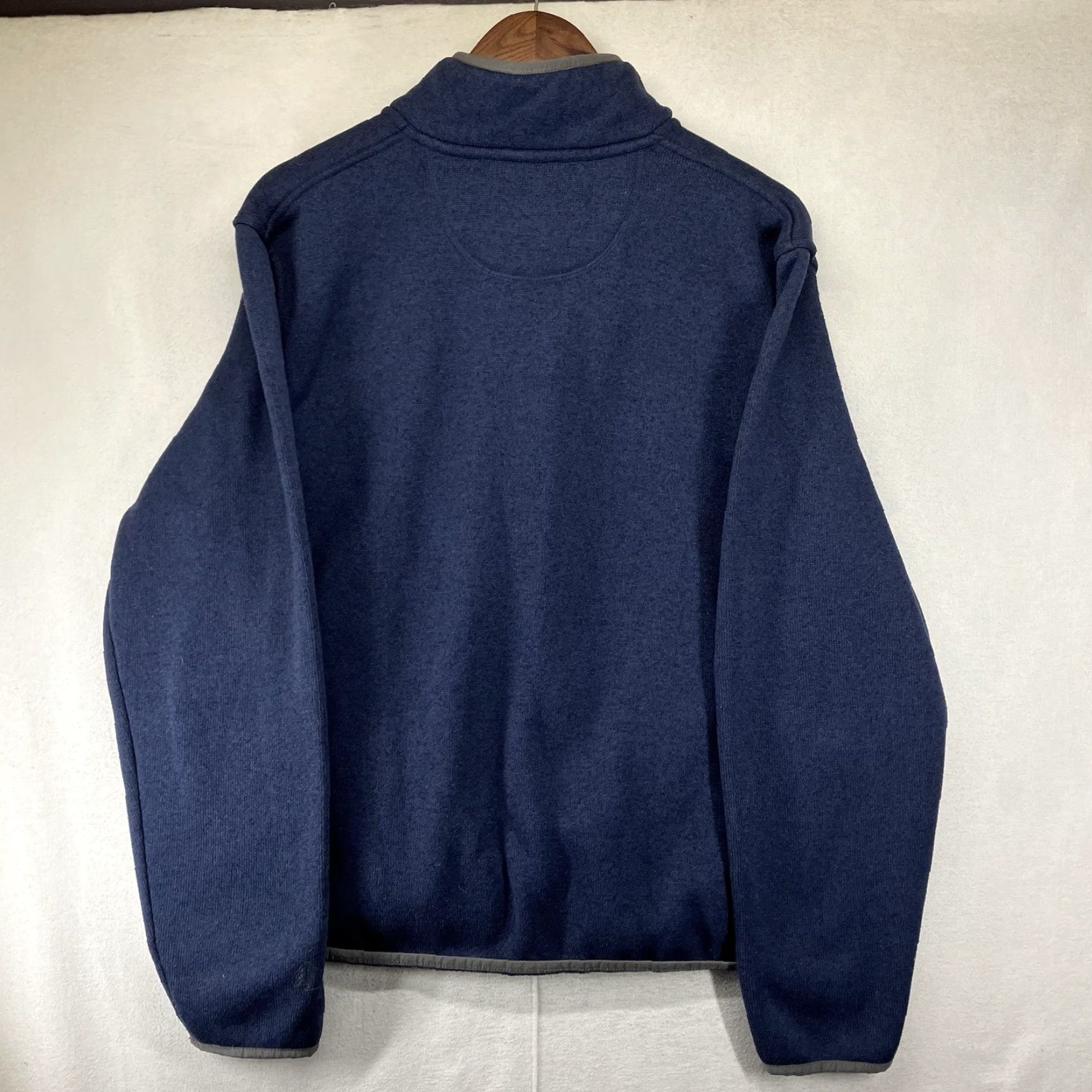 Vintage LL Bean Henley Sweater Fleece 1/4 Snap Pullover Mens XL Reg Slightly Fitted Blue Shirt Pullover Knits? Size US XL / EU 56 / 4 - 2 Thumbnail