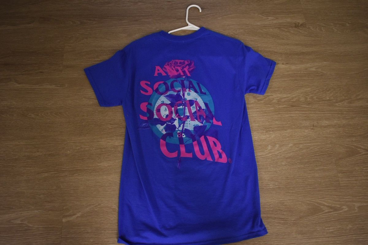 Anti Social Social Club Blue Anti Social Tee Size US S / EU 44-46 / 1 - 3 Thumbnail
