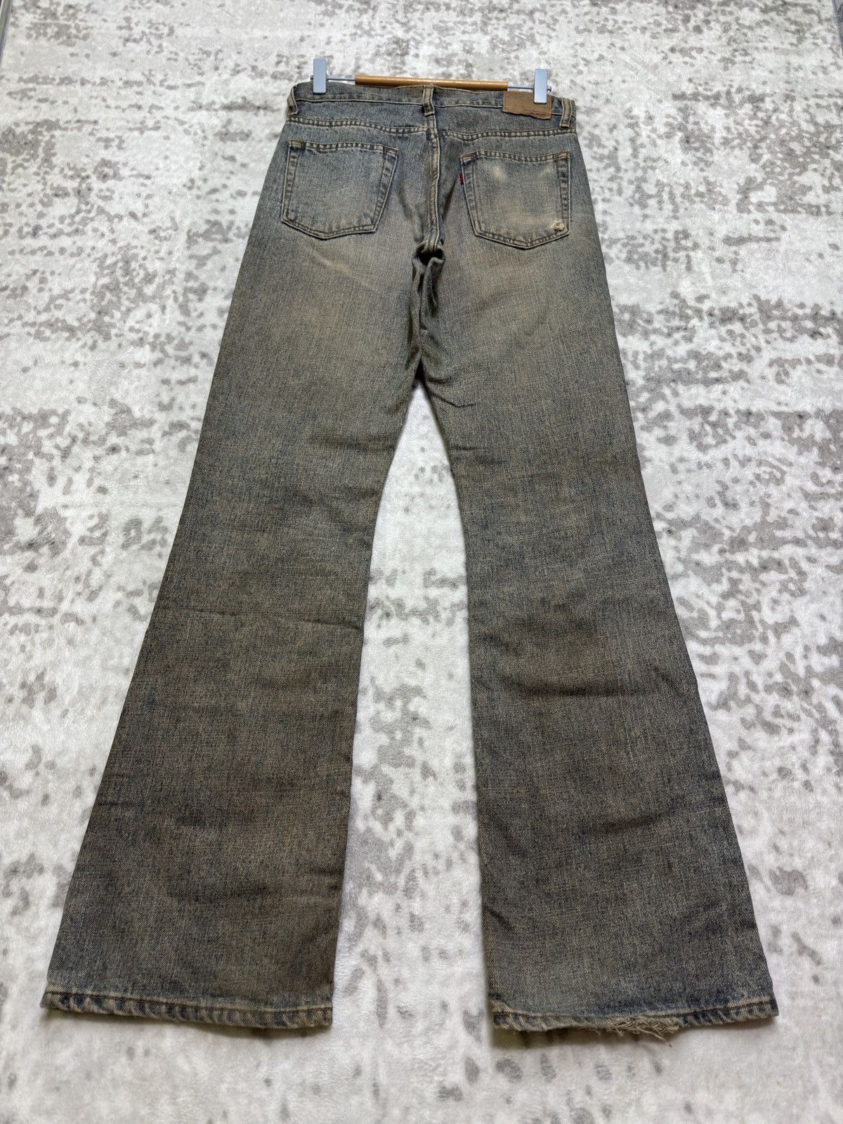 Japanese Brand Flared BOBSON COMPANY Stone Wash Bootcut Denim Size US 29 - 2 Thumbnail