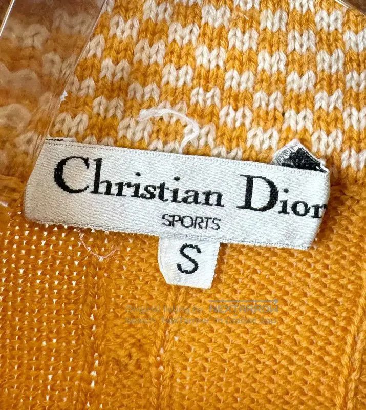 Dior Dior Women's Yellow Wool Pullover Sweater . Size XXS / US 00 / IT 34 - 5 Thumbnail
