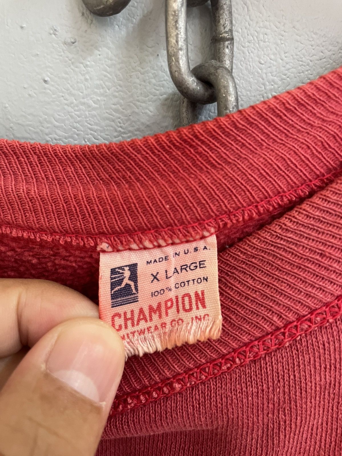 Champion Vintage 50s Champion running man tag sweatshirt Size US XL / EU 56 / 4 - 8 Thumbnail