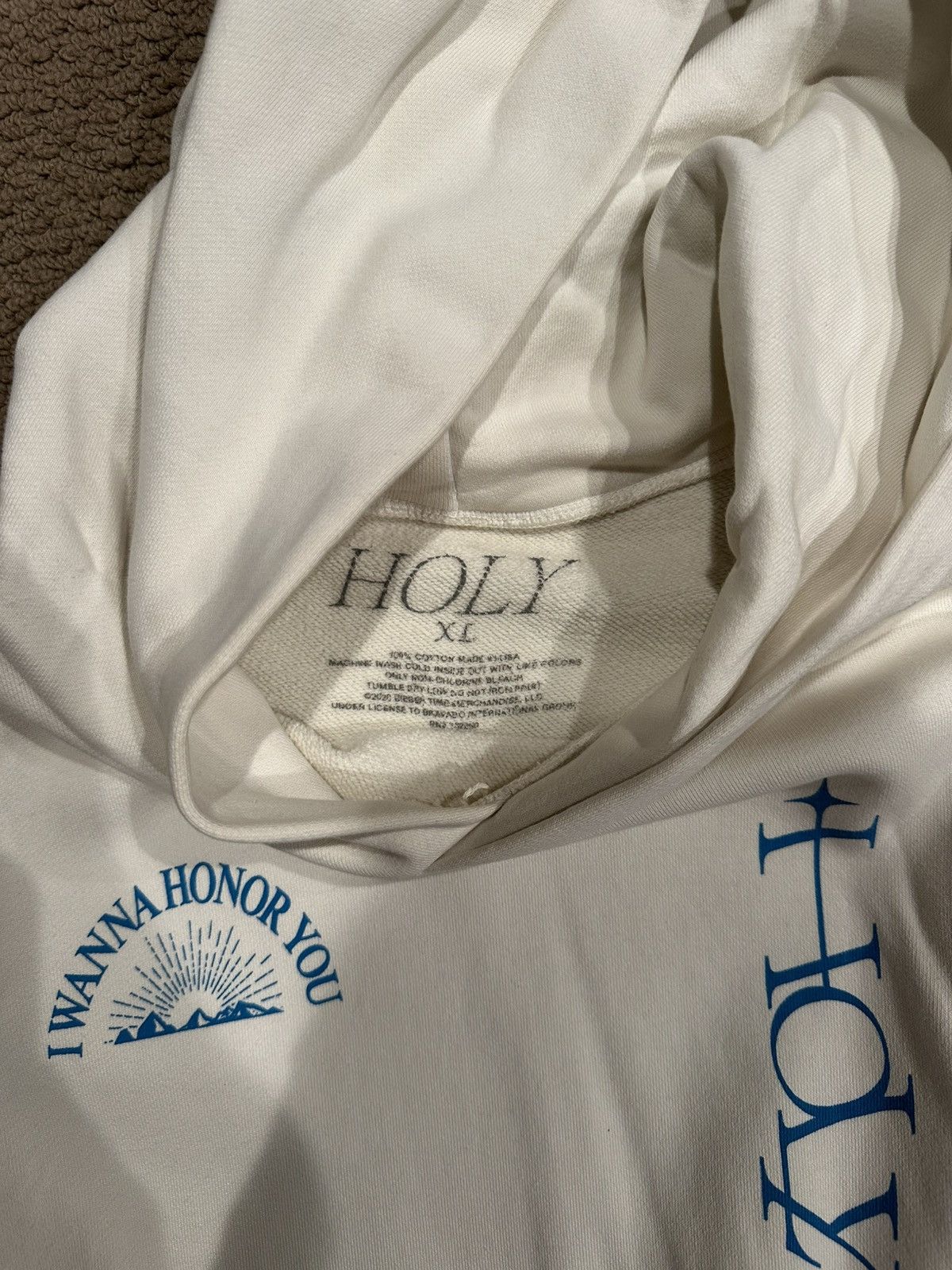 Justin Bieber Justin Bieber Holy Merch Hoodie XL Size US XL / EU 56 / 4 - 2 Thumbnail