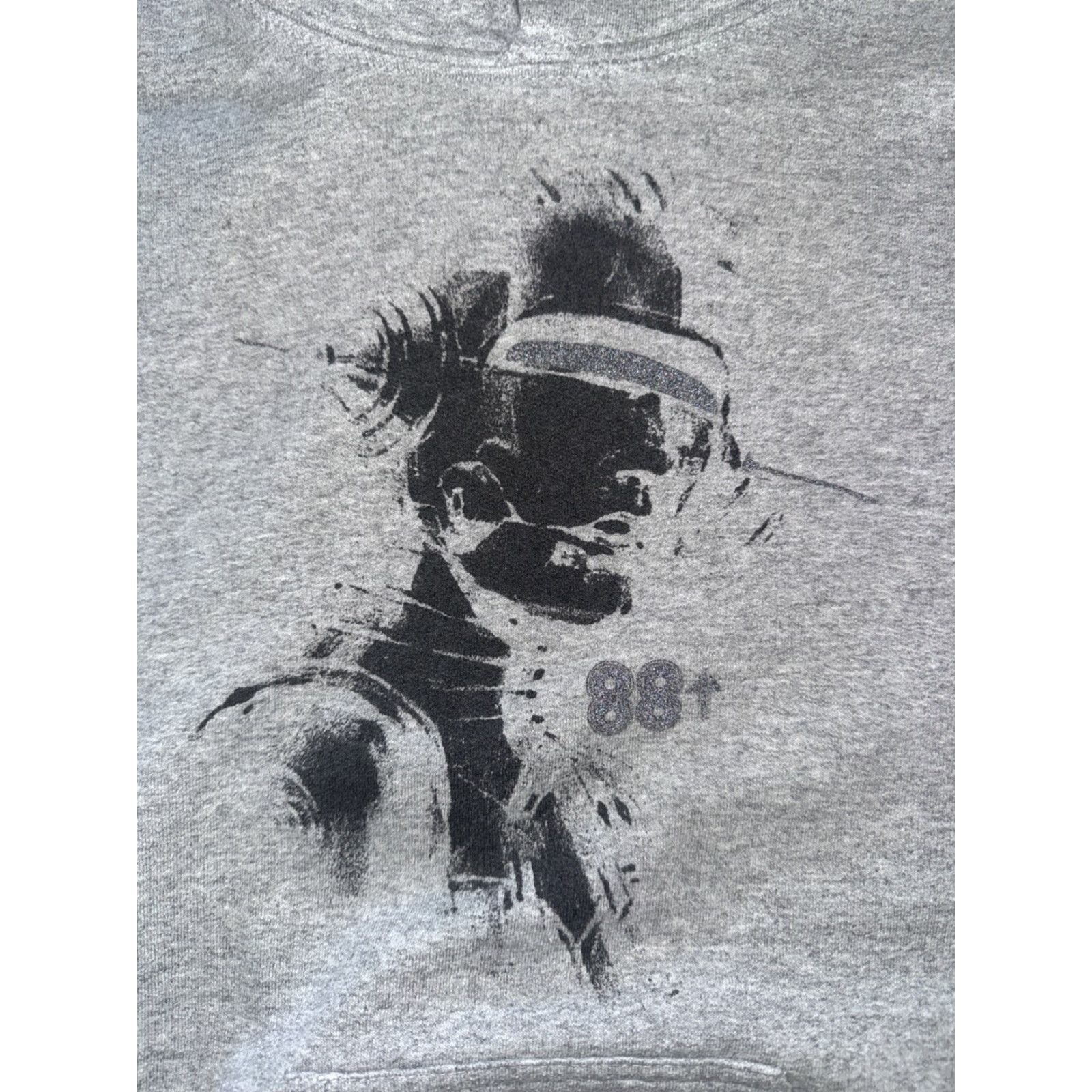 Vintage 88 Rising Head In The Clouds Hoodie Mens Small Gray Pullover 19x24 Size US S / EU 44-46 / 1 - 2 Thumbnail