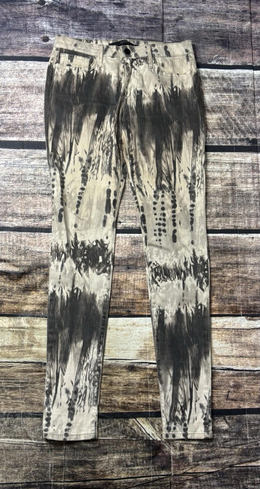 Other Joe's Jeans Women's 28 Tie Dye Denim Stretch USA Made Size 28" / US 6 / IT 42 - 2 Thumbnail