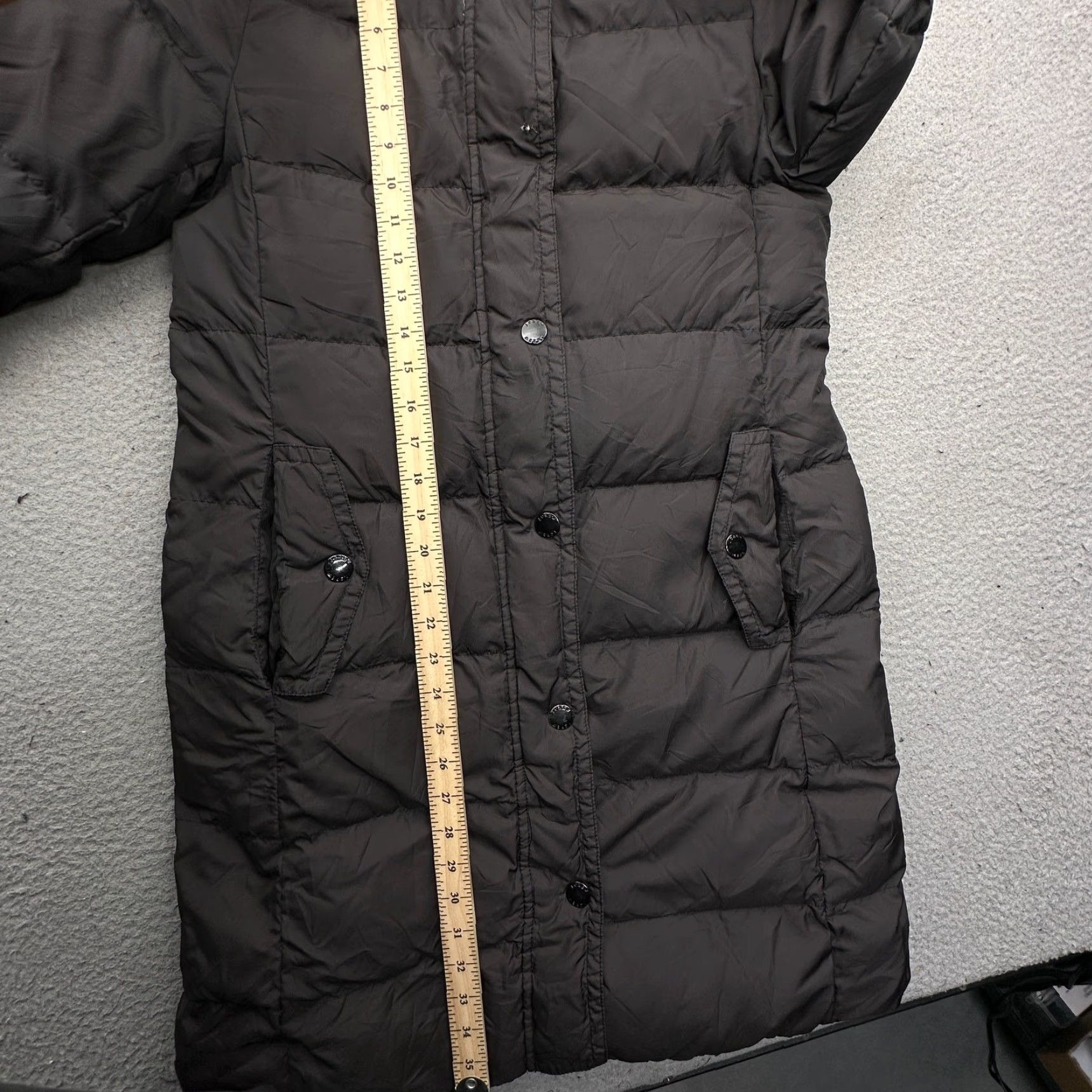 J.Crew J.CREW Parka Jacket Women Small Hooded Black Down Insulated Puffer Long Coat Coat (Jacket/Coat) - XS? Size S / US 4 / IT 40 - 5 Thumbnail