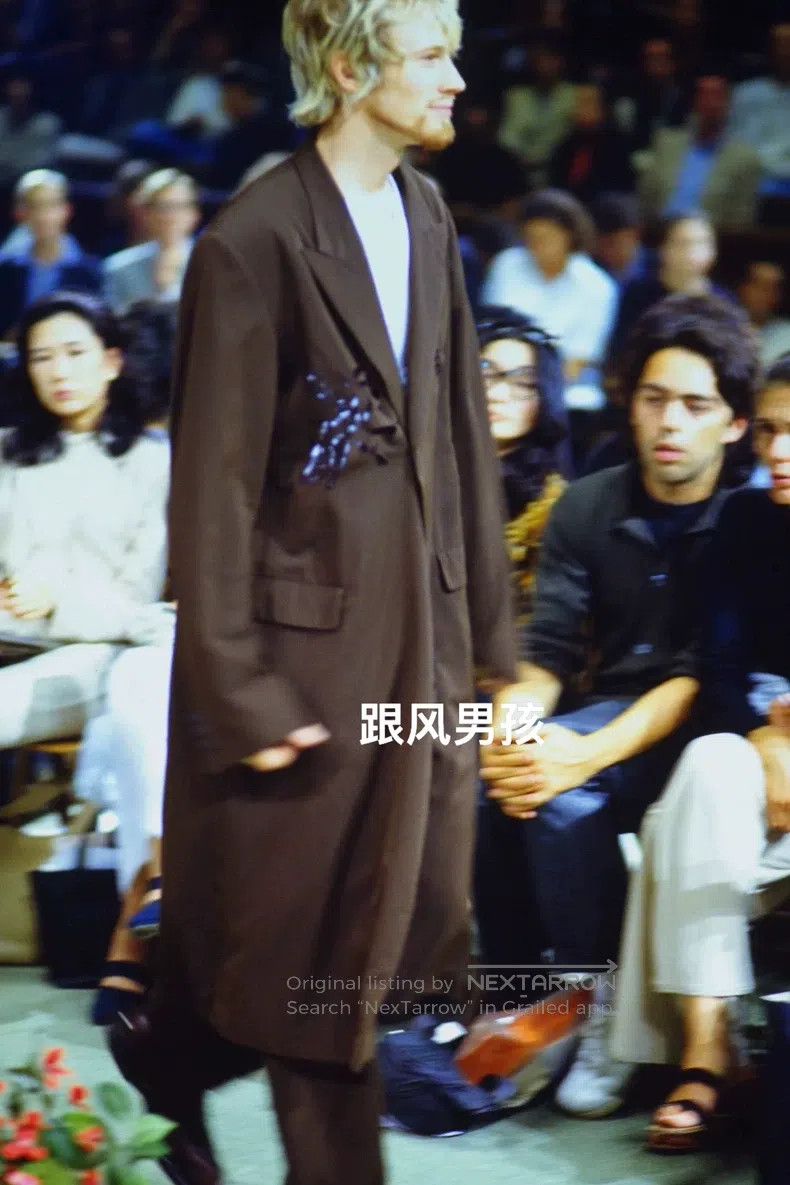 Yohji Yamamoto YOHJI YAMAMOTO Flower and Youth Hollow Out Overcoat Size US M / EU 48-50 / 2 - 6 Thumbnail
