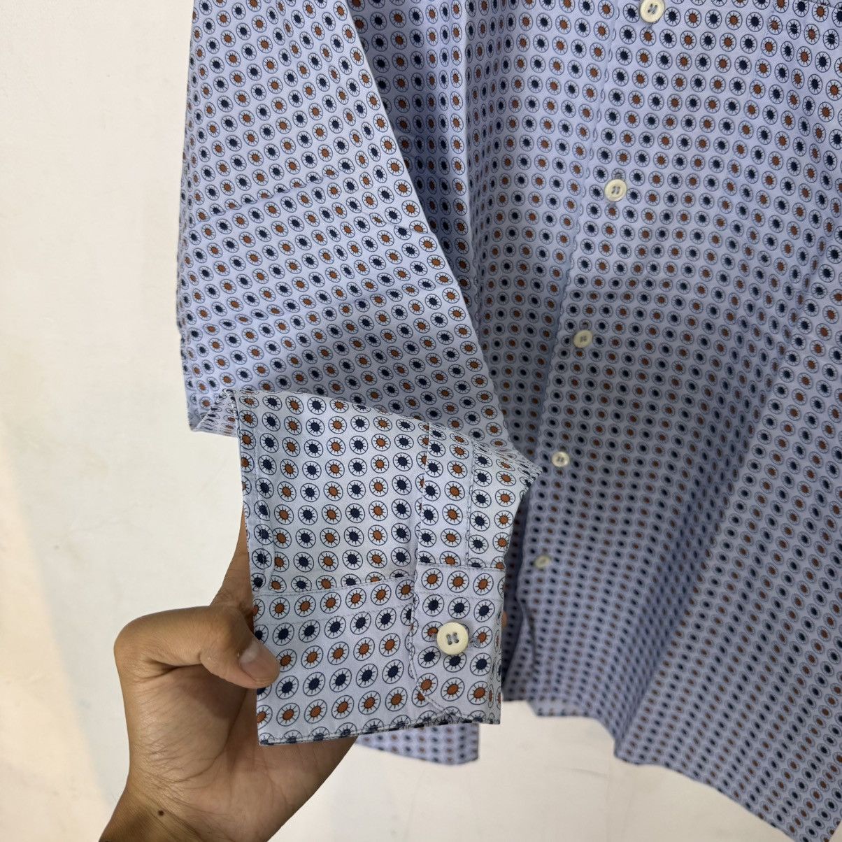 Prada PRADA men's longsleeve dress shirt 40 (15 ) Size US L / EU 52-54 / 3 - 4 Thumbnail