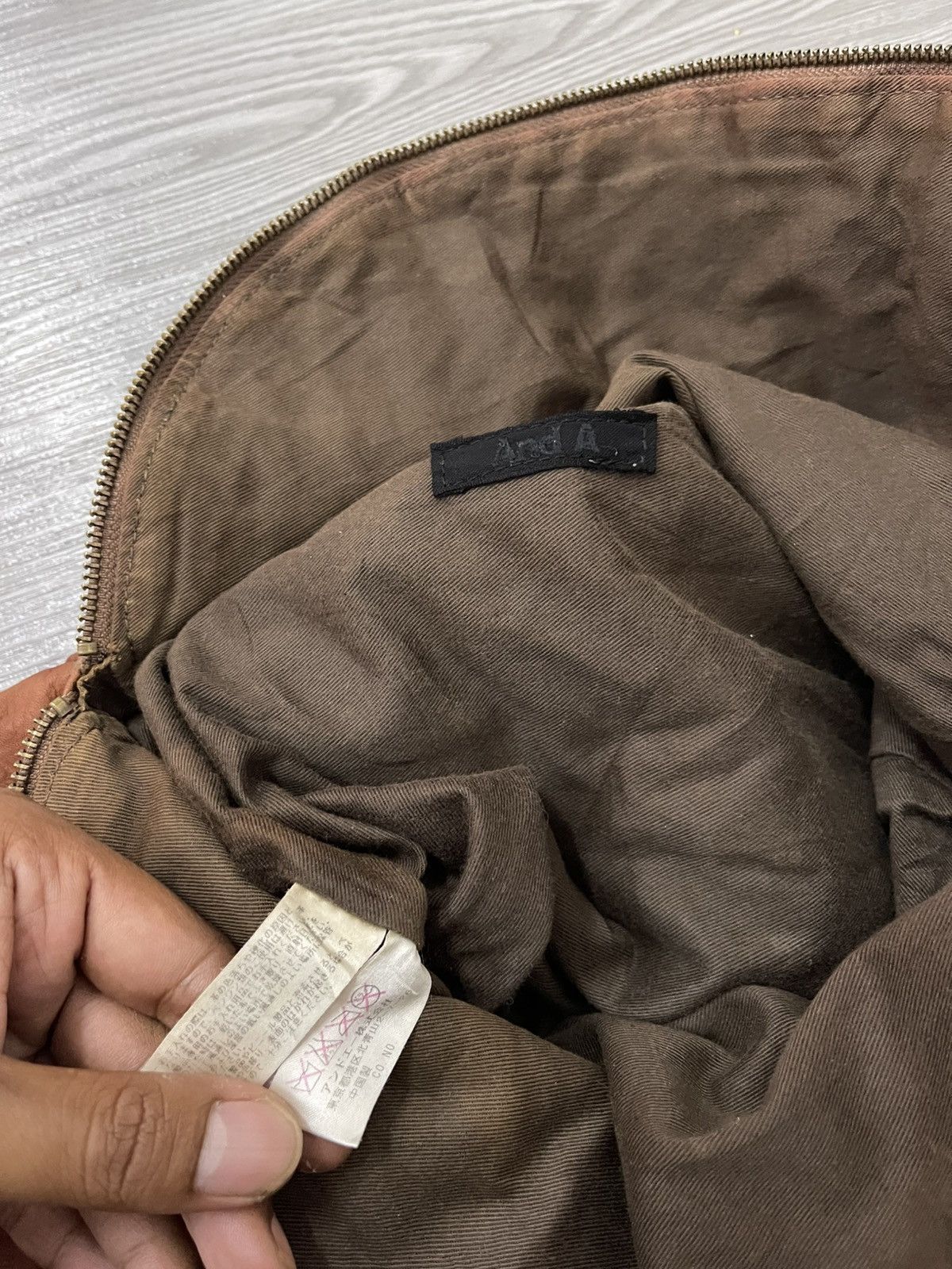 And A × Genuine Leather × Japanese Brand Leather Messenger Crossbody bag Size ONE SIZE - 16 Thumbnail