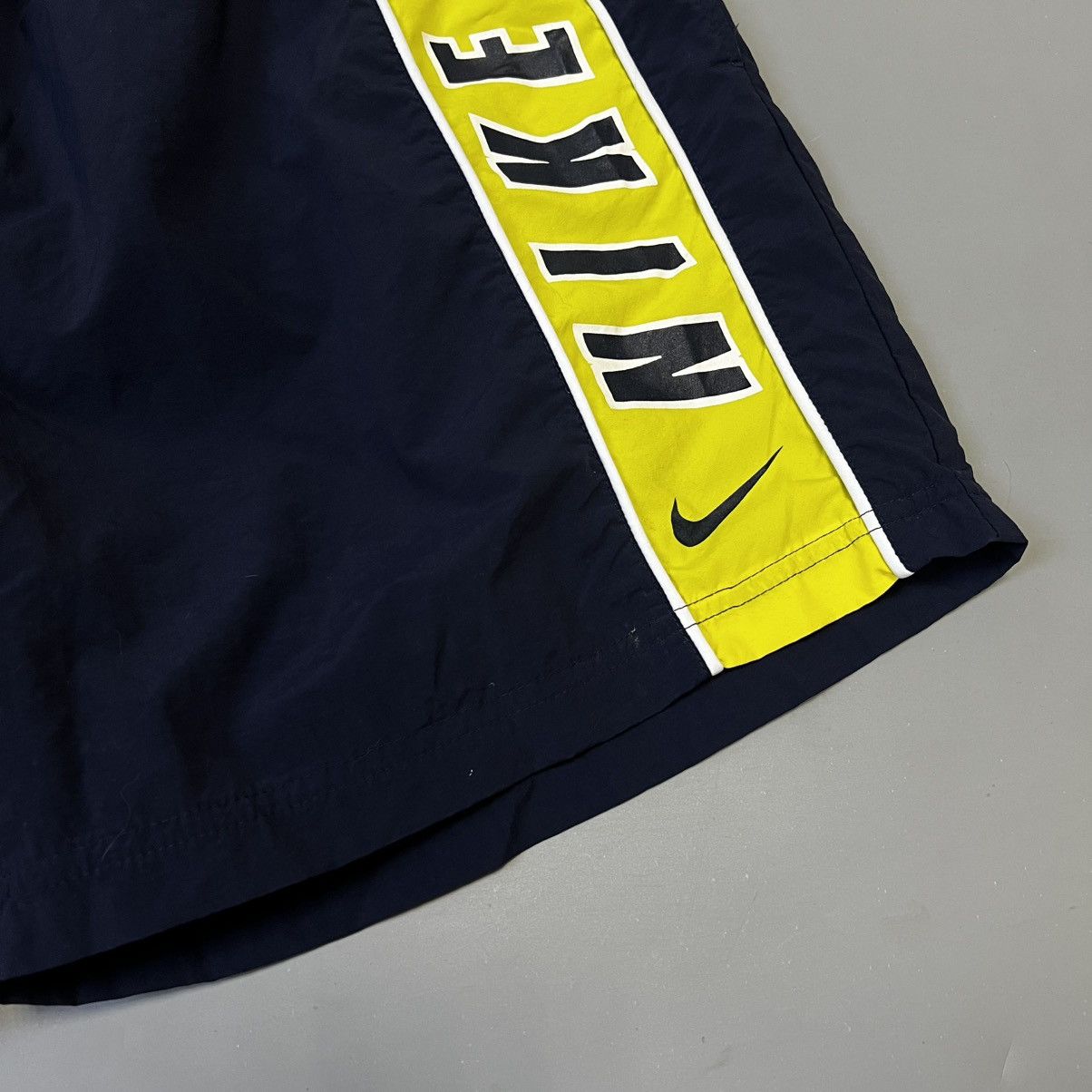 Nike × Vintage Vintage 90s Nike Shorts y2k swoosh logo Size US 34 / EU 50 - 3 Thumbnail