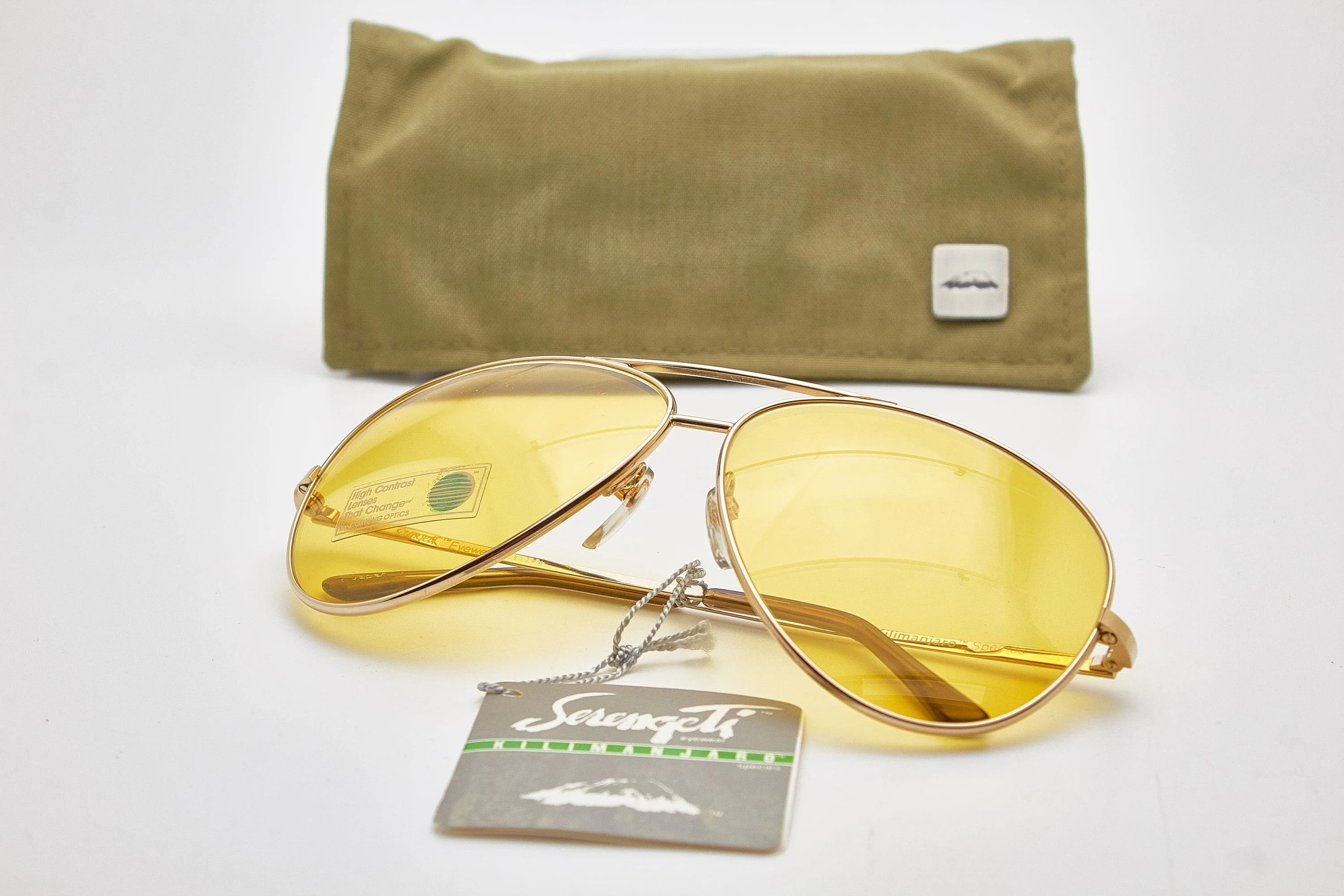 Serengeti SERENGETI quiet luxury 80s oversized gold thin metal specs Size ONE SIZE - 1 Thumbnail