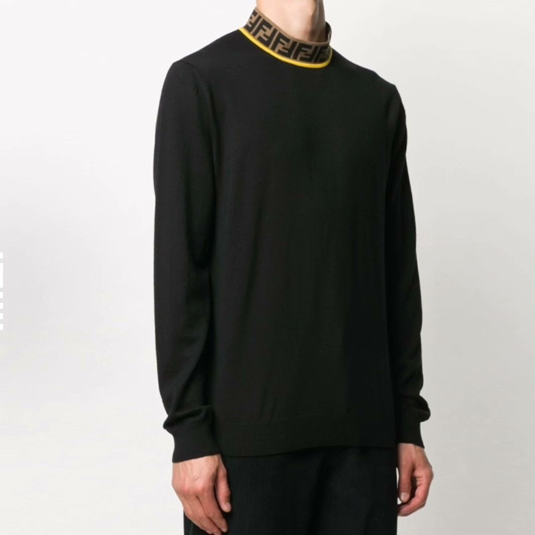 Fendi Fendi Wool Sweater m Men Size US M / EU 48-50 / 2 - 1 Thumbnail