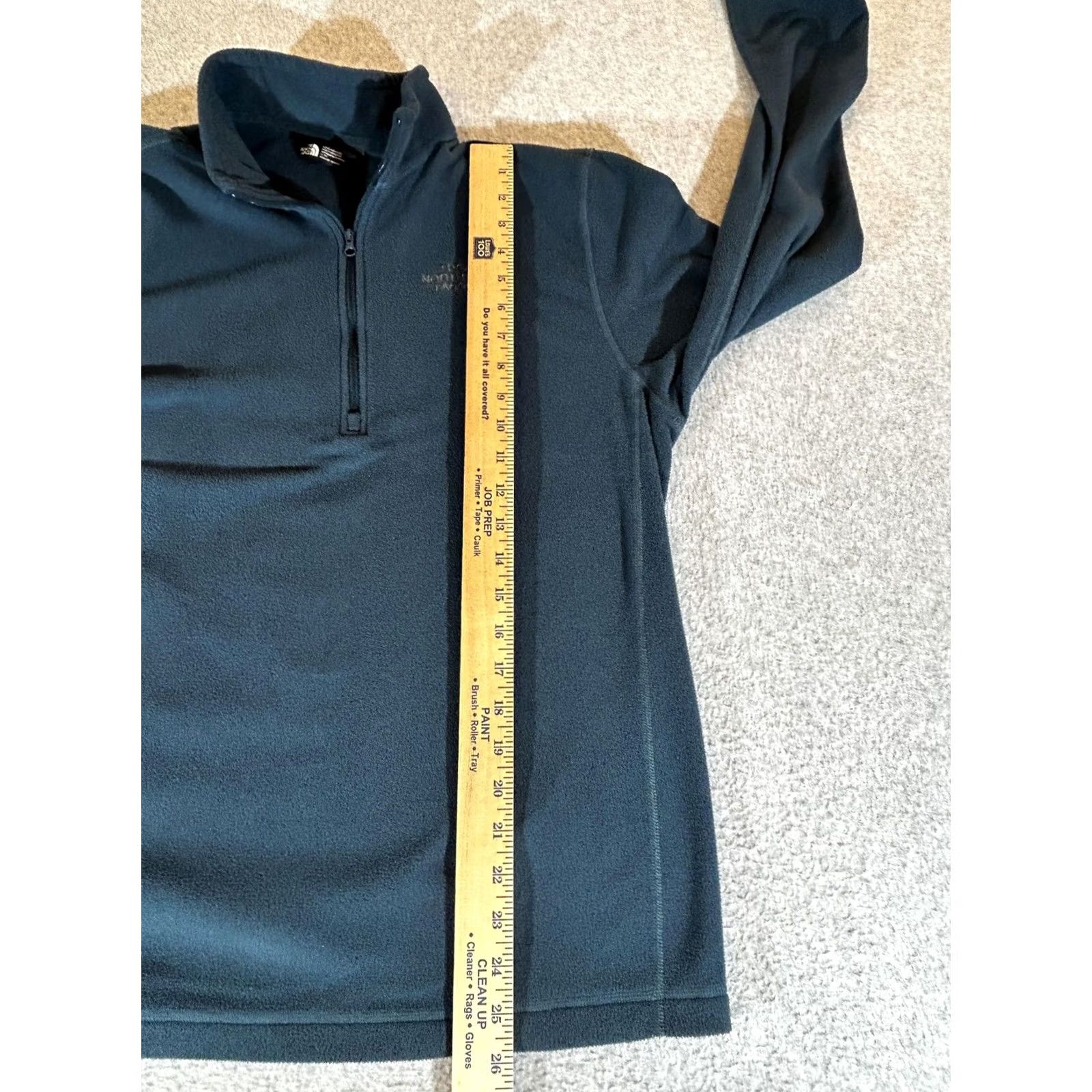 The North Face The North Face Pullover Mens M Blue 1/4 Zip Fleece Sweater Hiking Outdoor Size US M / EU 48-50 / 2 - 5 Thumbnail