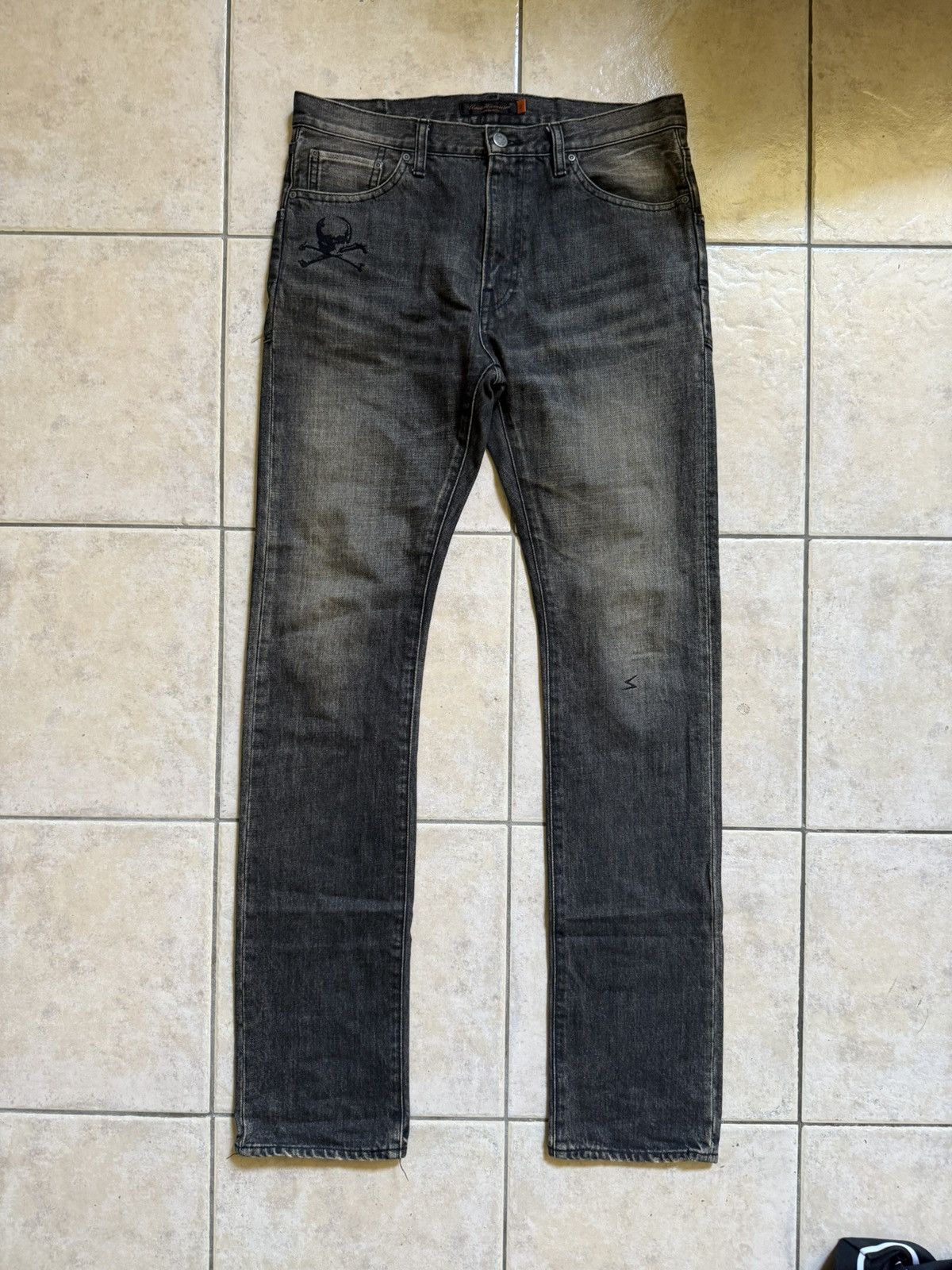 00s in the attic archive denim ドクロ スカル Men's In The Attic Denim | Grailed