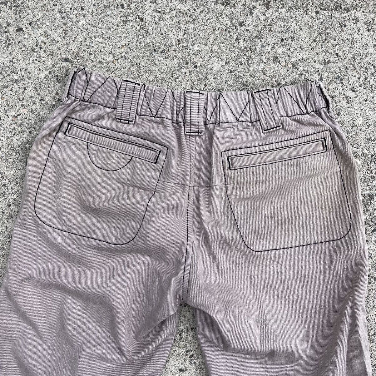 Japanese Brand × Number (N)ine Number Nine Fall 08 Grey Cotton Lounge Baggy Pants Size 4 Size US 32 / EU 48 - 6 Thumbnail