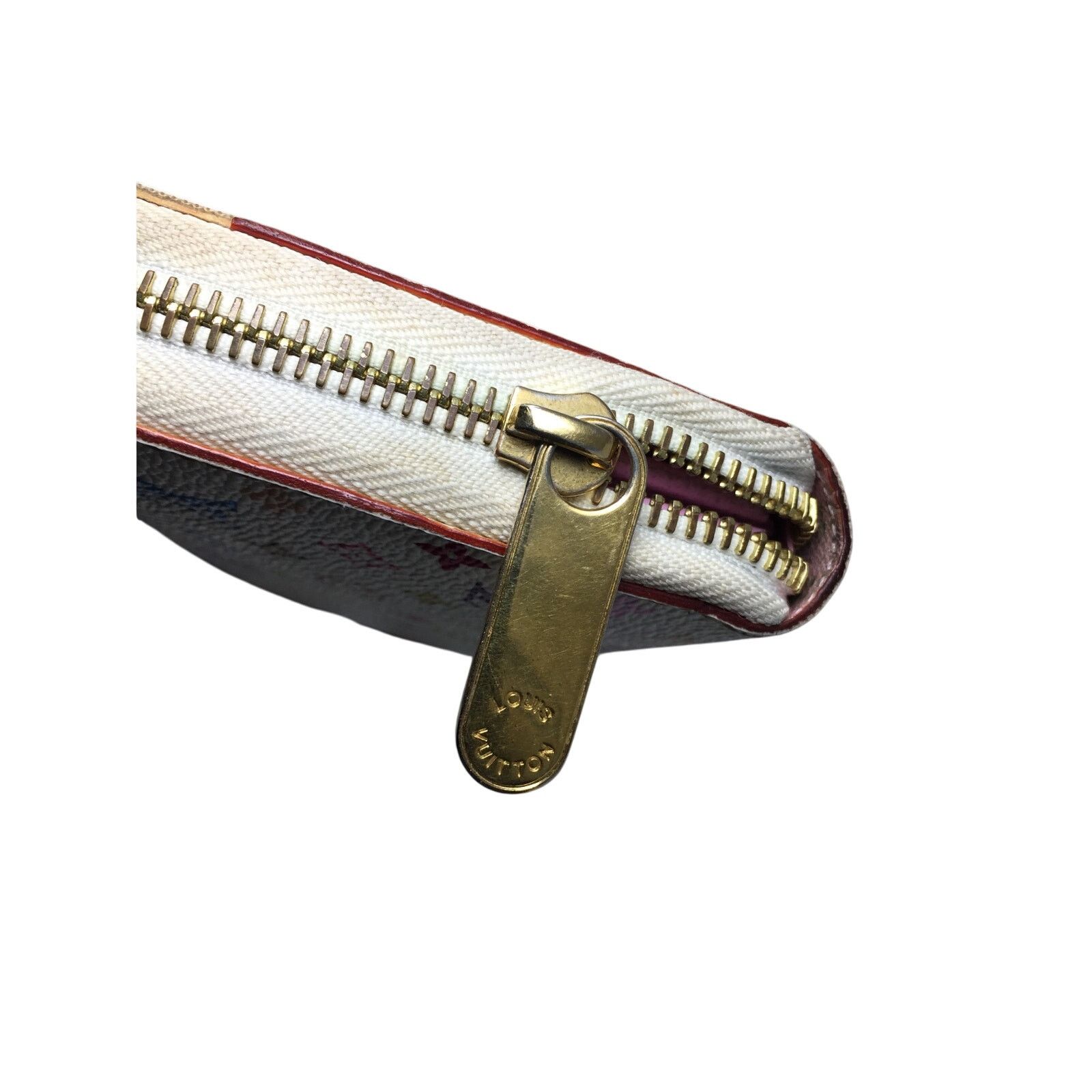 Louis Vuitton Murakami Monogram International Wallet White