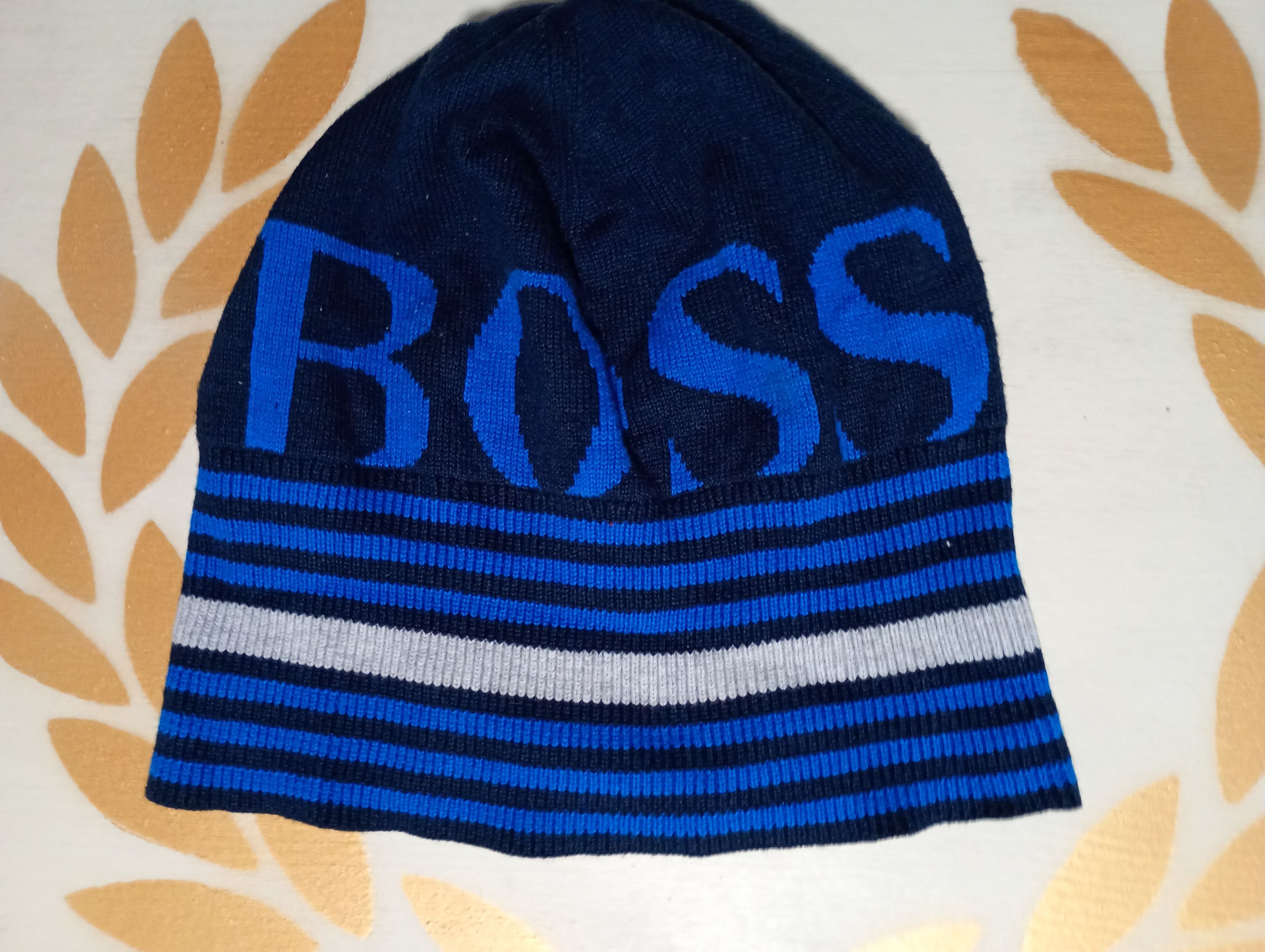 Designer × Hugo Boss Hugo Boss Beanie Hat Size ONE SIZE - 6 Thumbnail