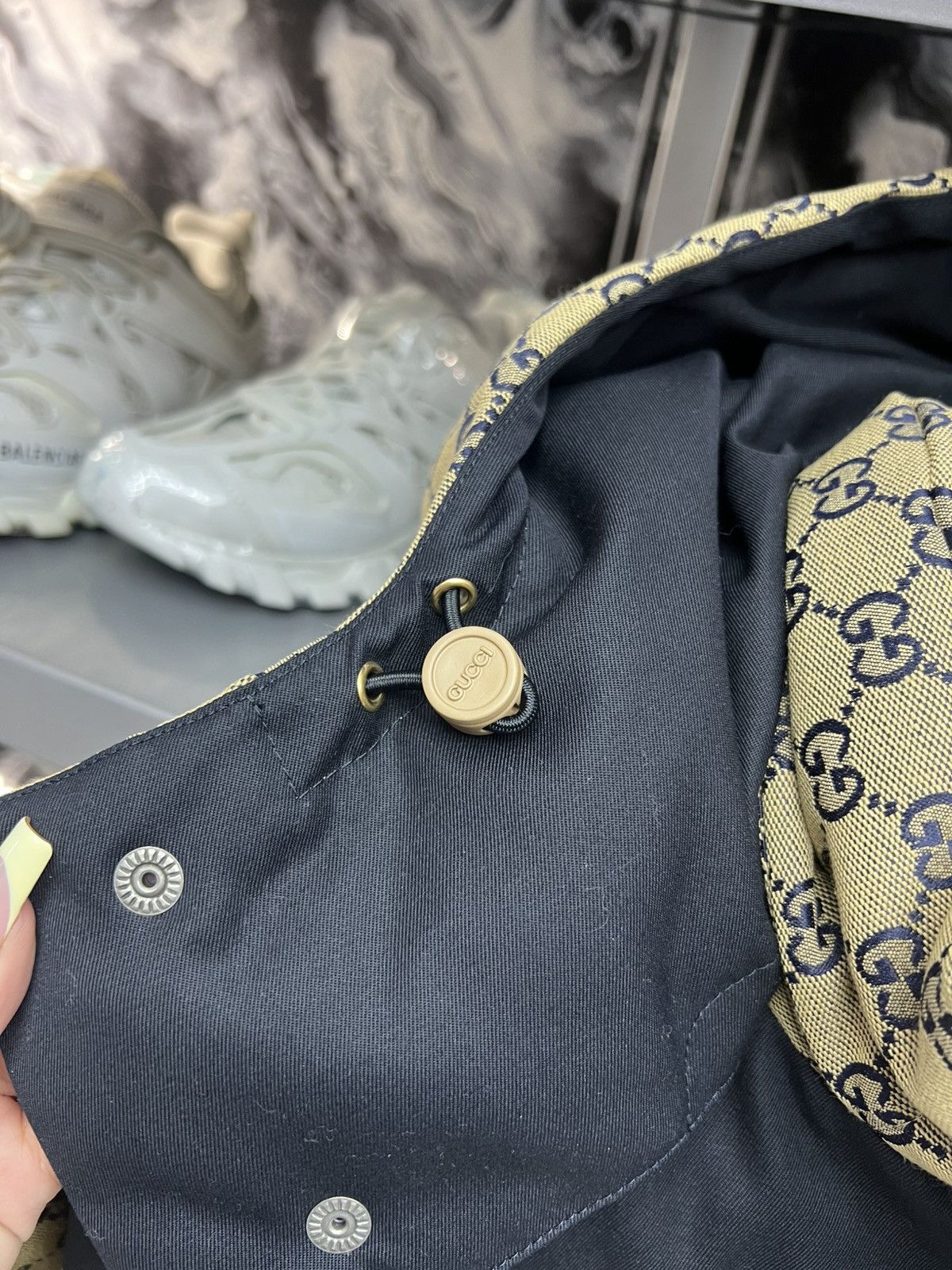Gucci Gucci GG Canvas Puffer Jacket Size US XL / EU 56 / 4 - 23 Thumbnail
