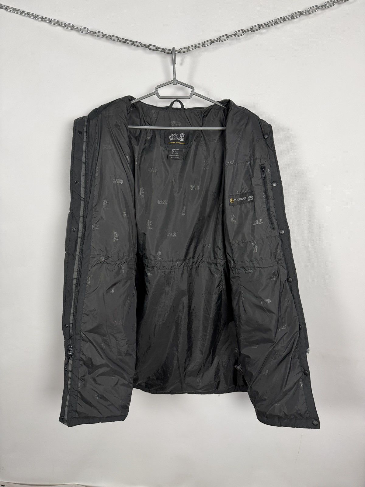 Jack Wolfskin Jack Wolfskin Microguard Outdoor Jacket Stormlock Parka Sz L Size L / US 10 / IT 46 - 6 Thumbnail
