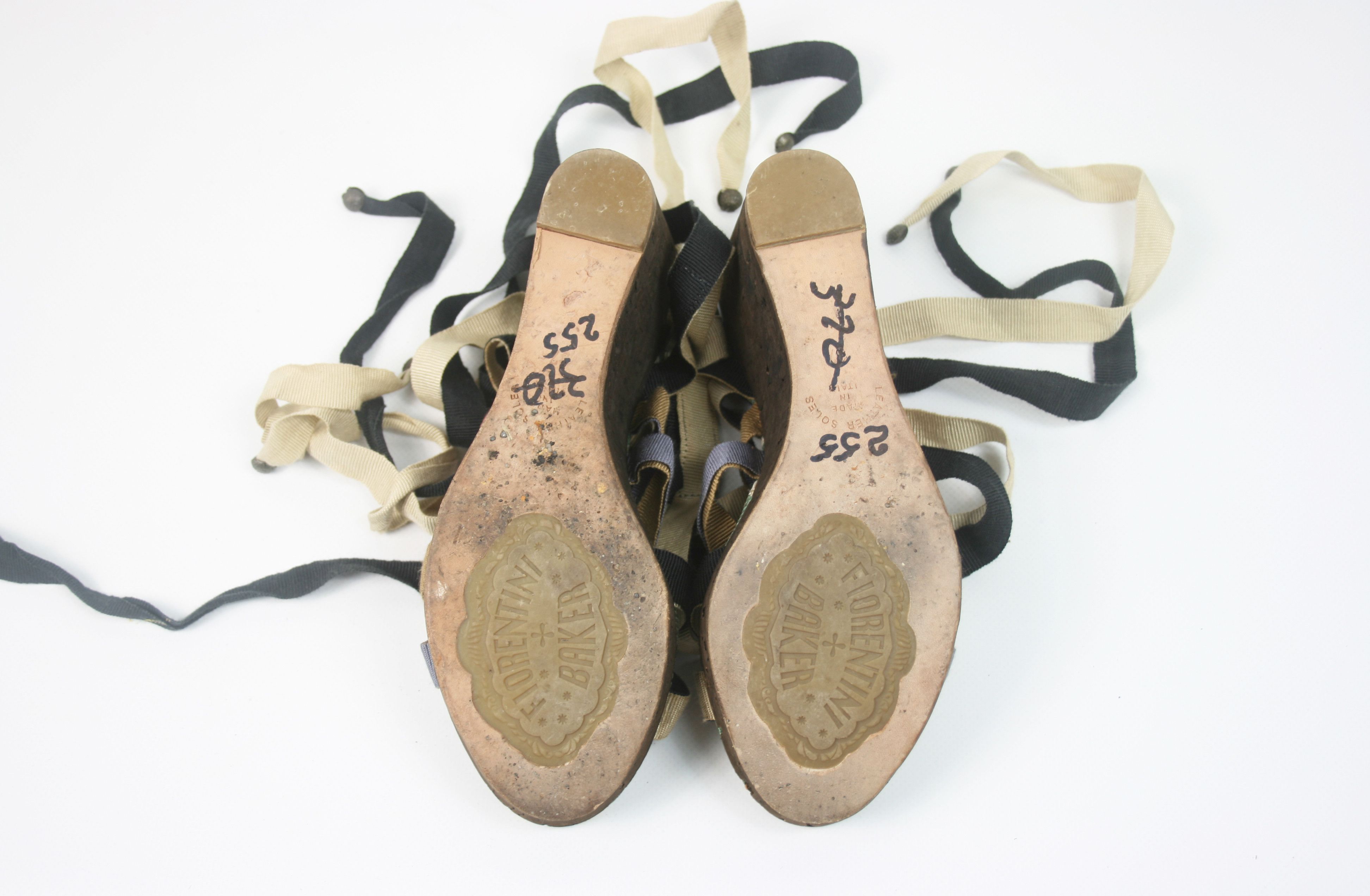 Fiorentini + Baker Ankle Straps Wedge Sandals Size US 7 / IT 37 - 11 Thumbnail