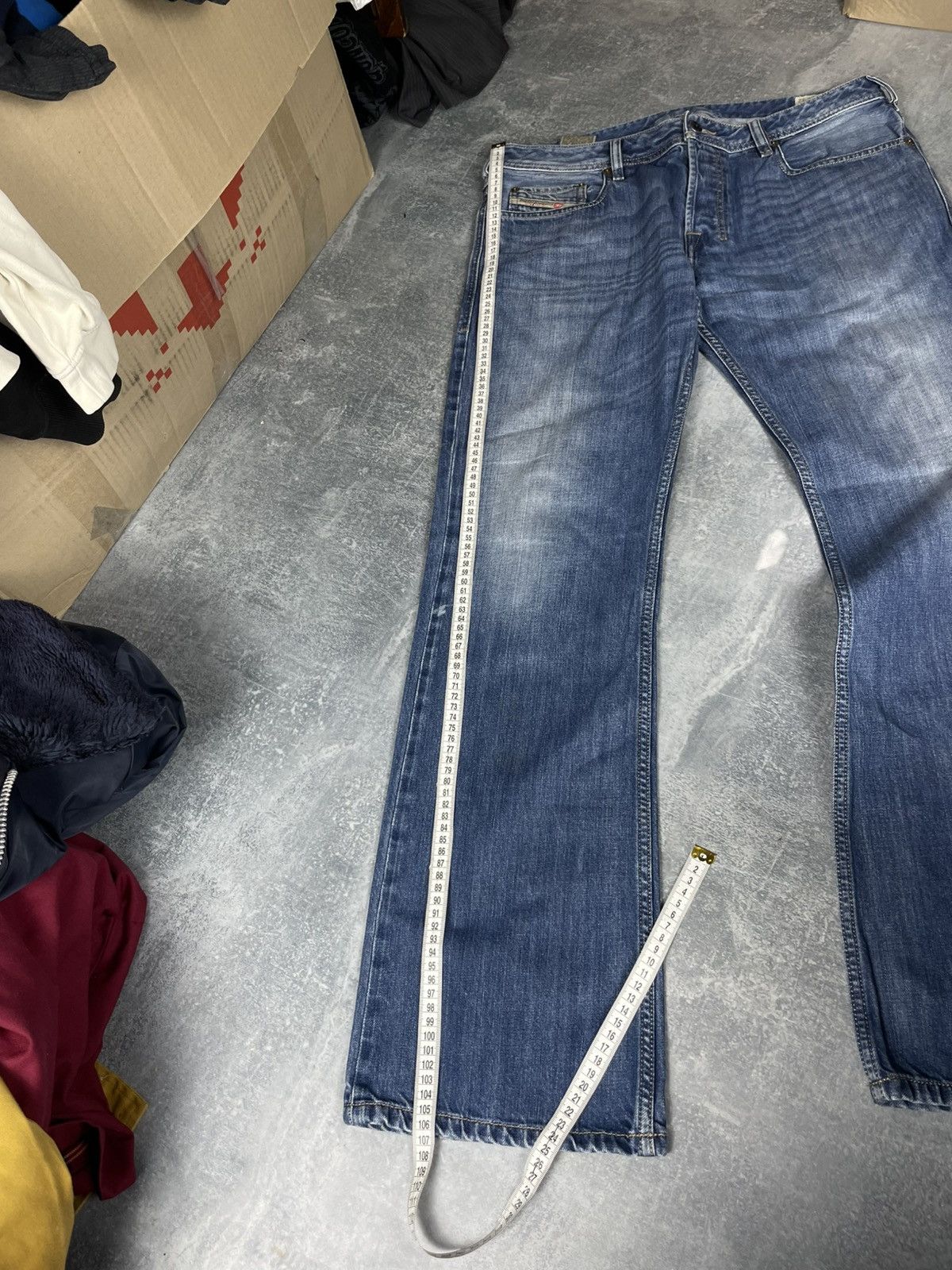 Diesel Crazy flared Diesel Larkee washed denim jeans Size US 34 / EU 50 - 11 Thumbnail