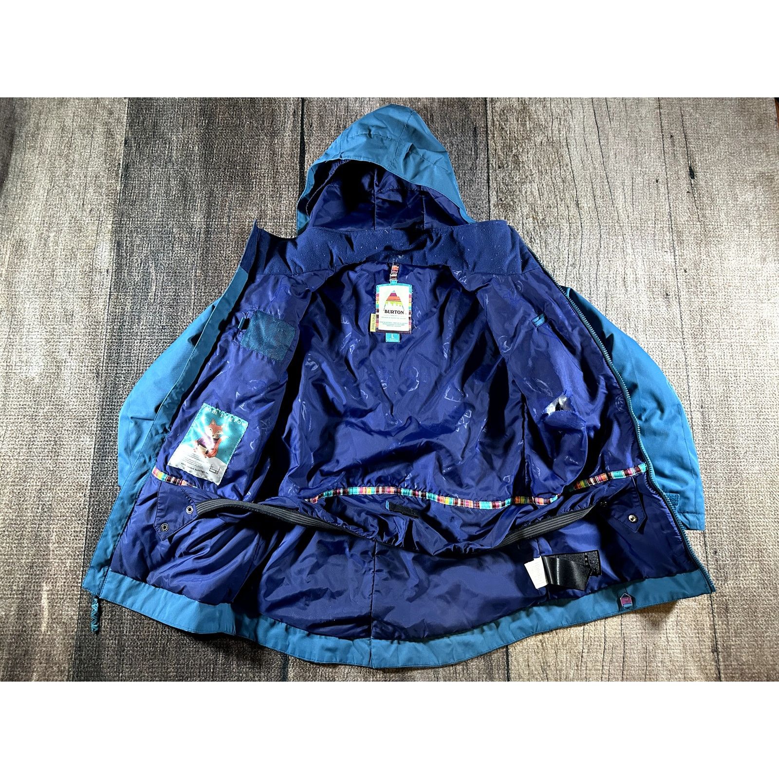 Burton Burton Girls Dryride Aubrey Park Winter Snowboarding Jacket Size L / US 10 / IT 46 - 6 Thumbnail