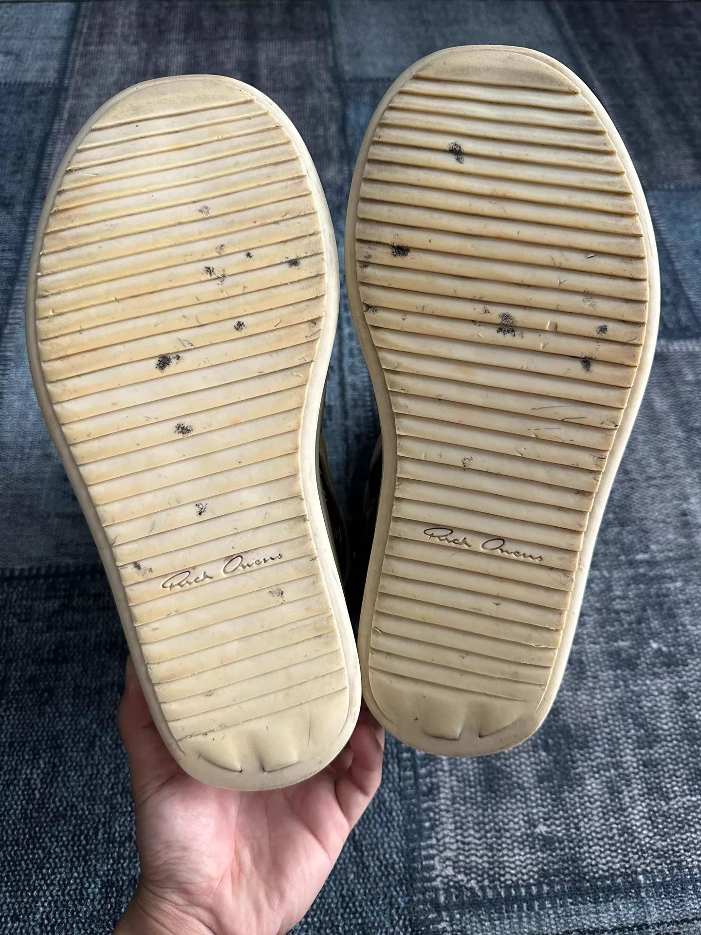 Rick Owens RO Mainline Platform Triangular 44.5 Size US 11.5 / EU 44-45 - 8 Thumbnail