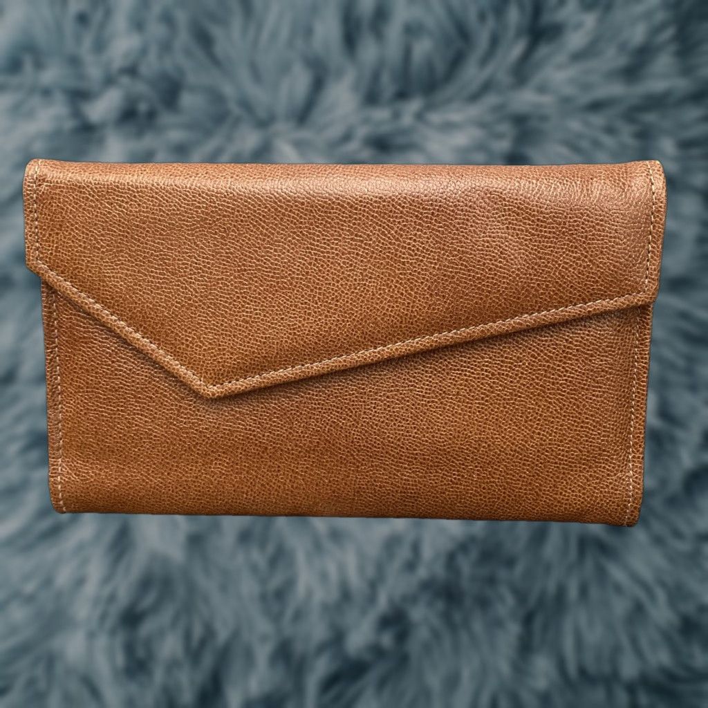 Vintage VINTAGE Seamon Wallet Clutch Brown Leather Women Size ONE SIZE - 1 Thumbnail
