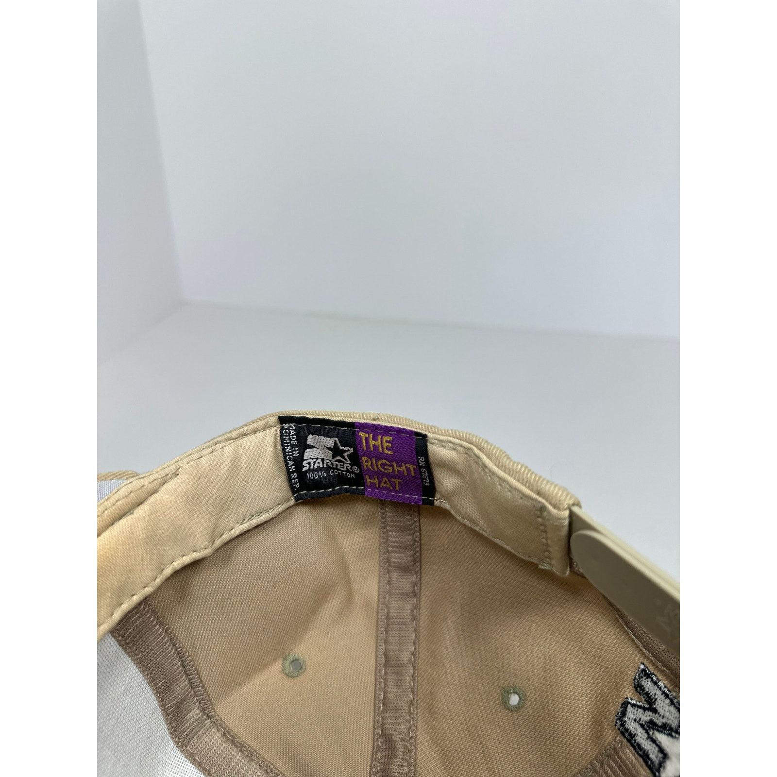 Starter × Vintage Vintage Duke 1999 ACC Champs Starter Hat Earth Tone Tan Size ONE SIZE - 5 Thumbnail