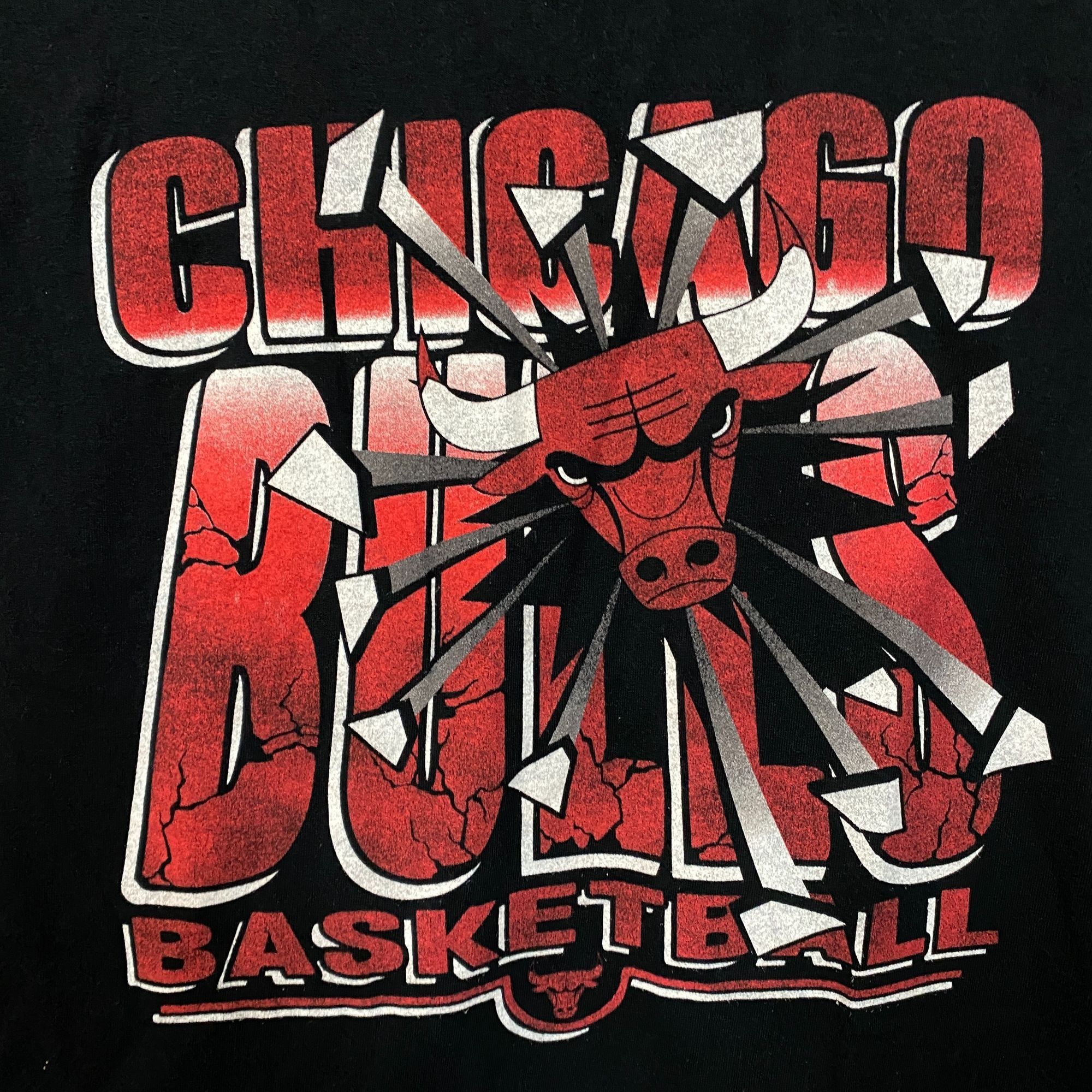 Junk Food Junk Food Clothing Chicago Bulls Break Through Graphic T-Shi Size US XXL / EU 58 / 5 - 2 Thumbnail
