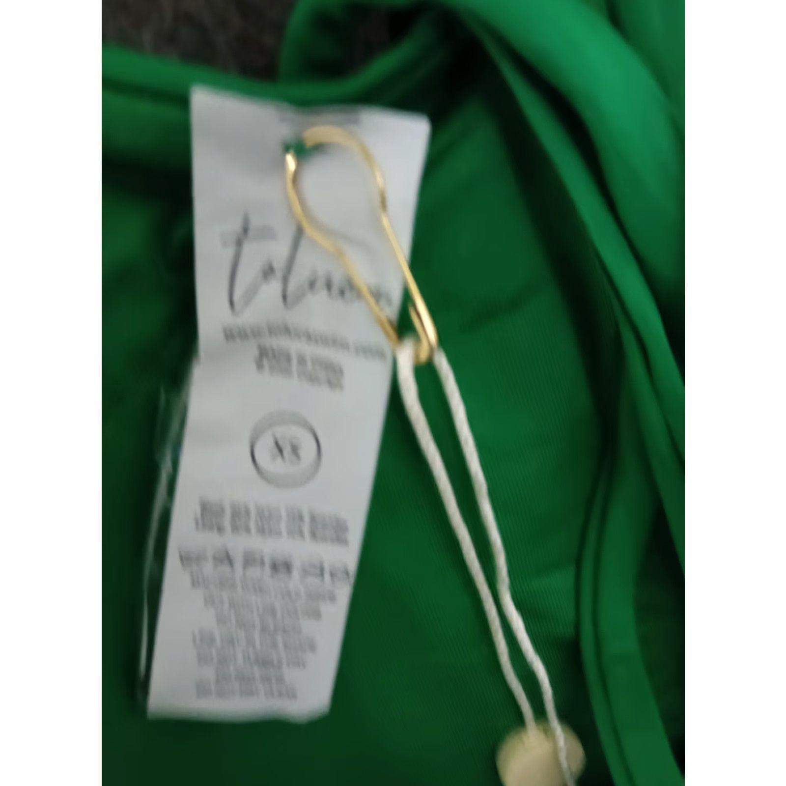 Triangl Toluca One Piece Green XS Swim Triangle Waist Wrap Open Tummy Solid Nylon Spandex Women Beach Size ONE SIZE - 5 Thumbnail