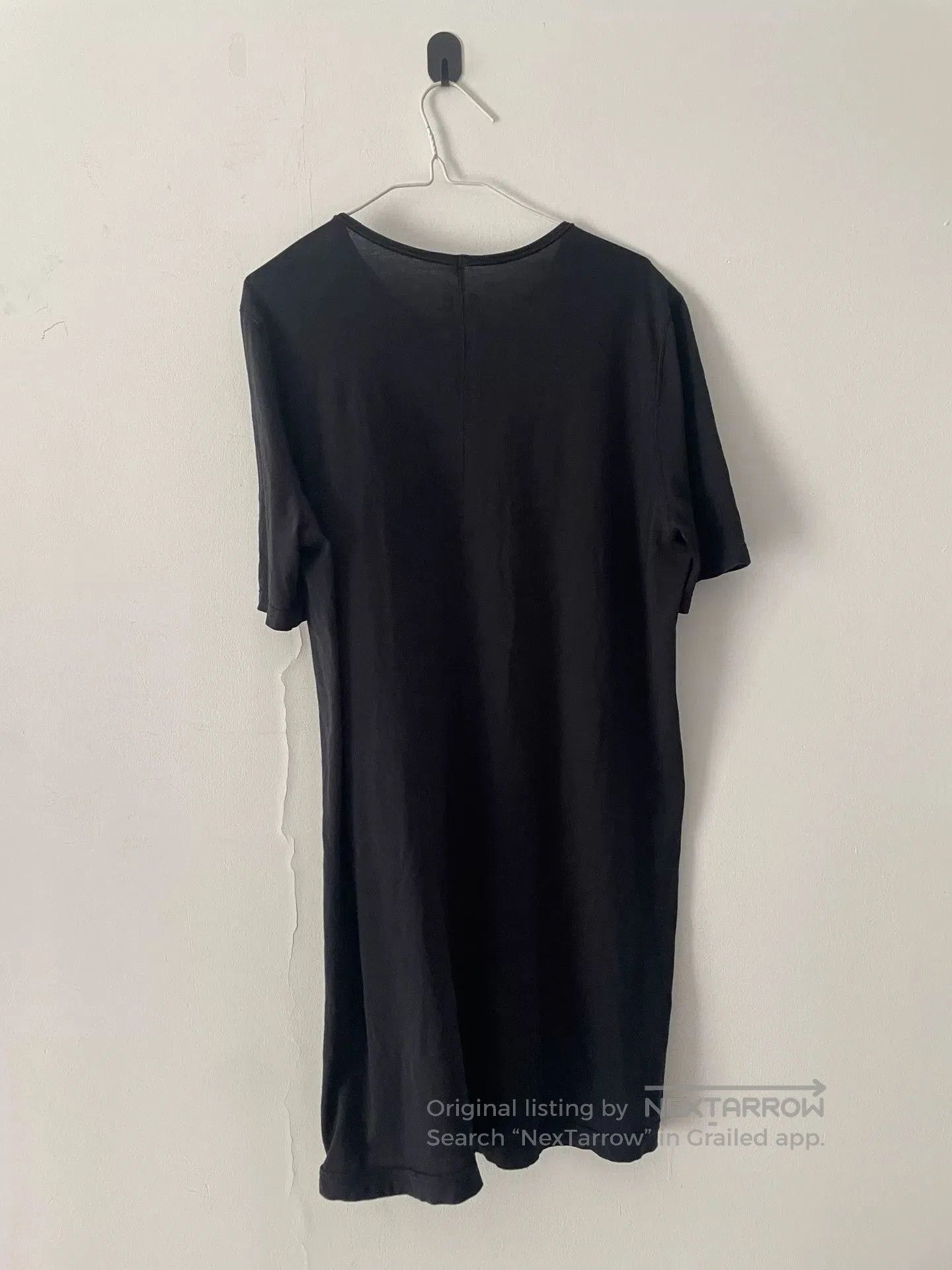 Rick Owens Drkshdw black oversized short sleeve dress. Size US S / EU 44-46 / 1 - 2 Thumbnail