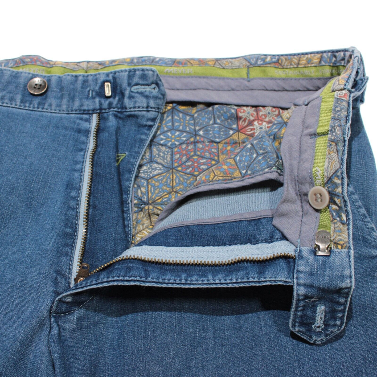 Other Meyer New with tags Chino Size 34 US In Blue Size US 34 / EU 50 - 5 Thumbnail