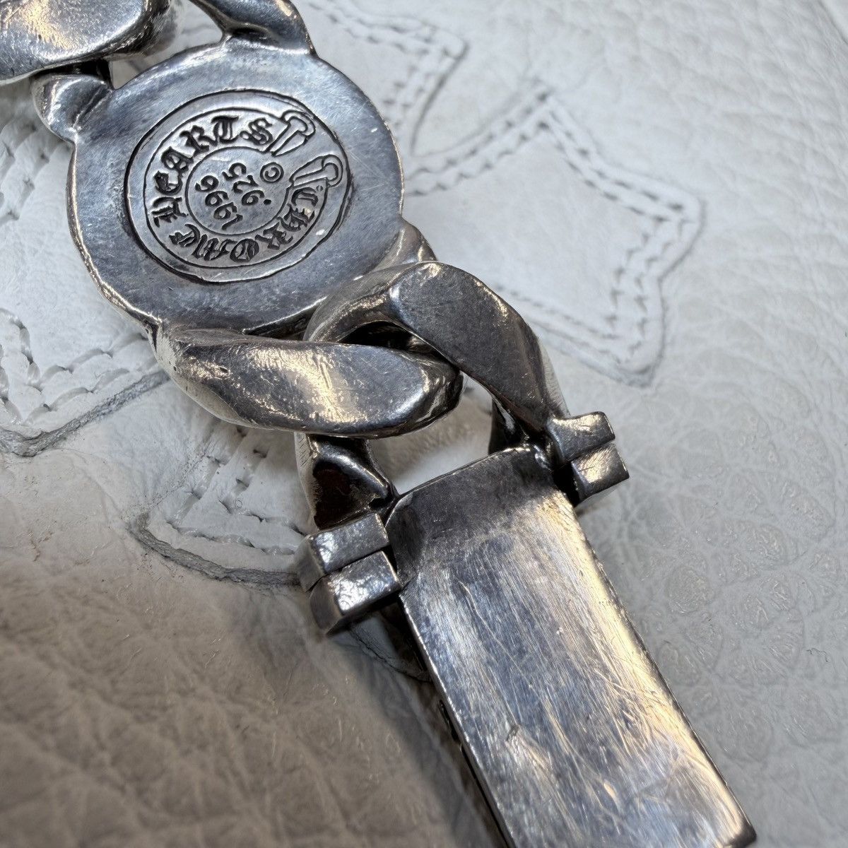Chrome Hearts Chrome Hearts Multi Heart ID Box Bracelet Size ONE SIZE - 8 Thumbnail