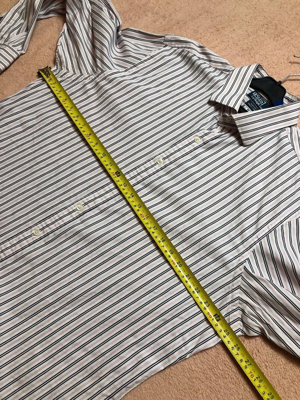 Polo Ralph Lauren Vintage Polo Ralph Lauren Striped Slim Fit Button Up Shirt Size US XXL / EU 58 / 5 - 9 Thumbnail