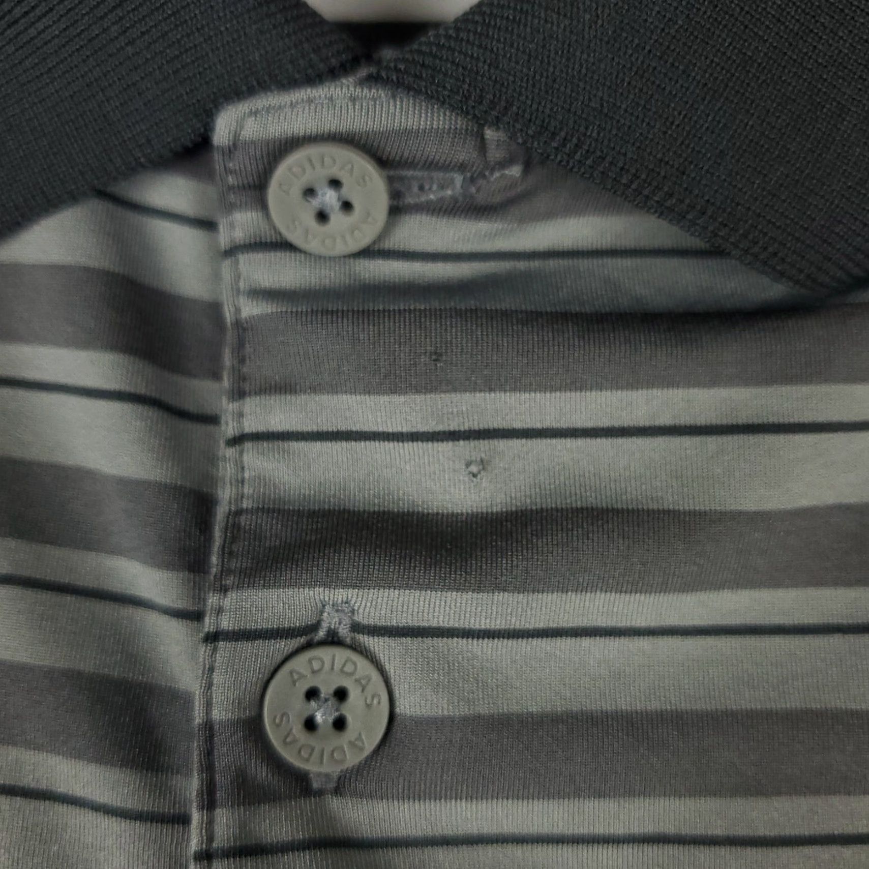 Adidas Adidas Polo Shirt Mens L Gray Striped Golf Casual Short Sleeve Polo Shirt Mens L Gray Striped Golf Casual Short Sleeve Size US L / EU 52-54 / 3 - 4 Thumbnail