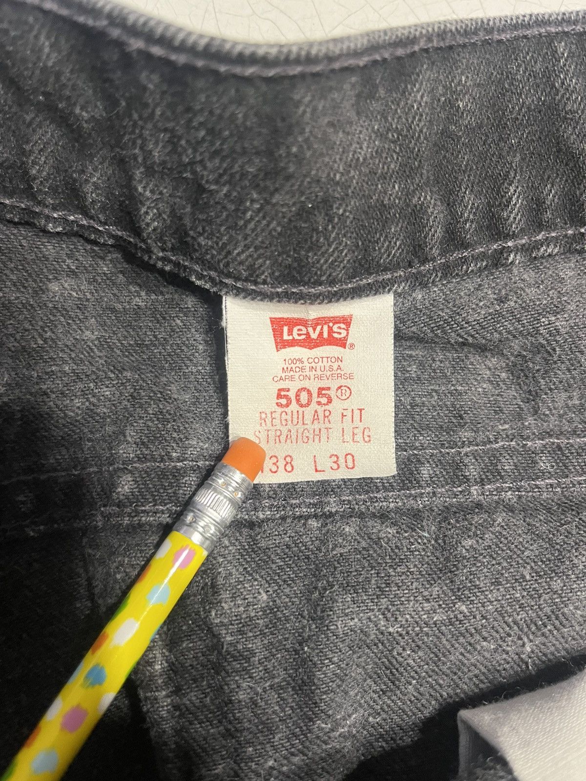 Levi's × Vintage Vintage Levi’s orange tab jeans Size US 38 / EU 54 - 3 Thumbnail
