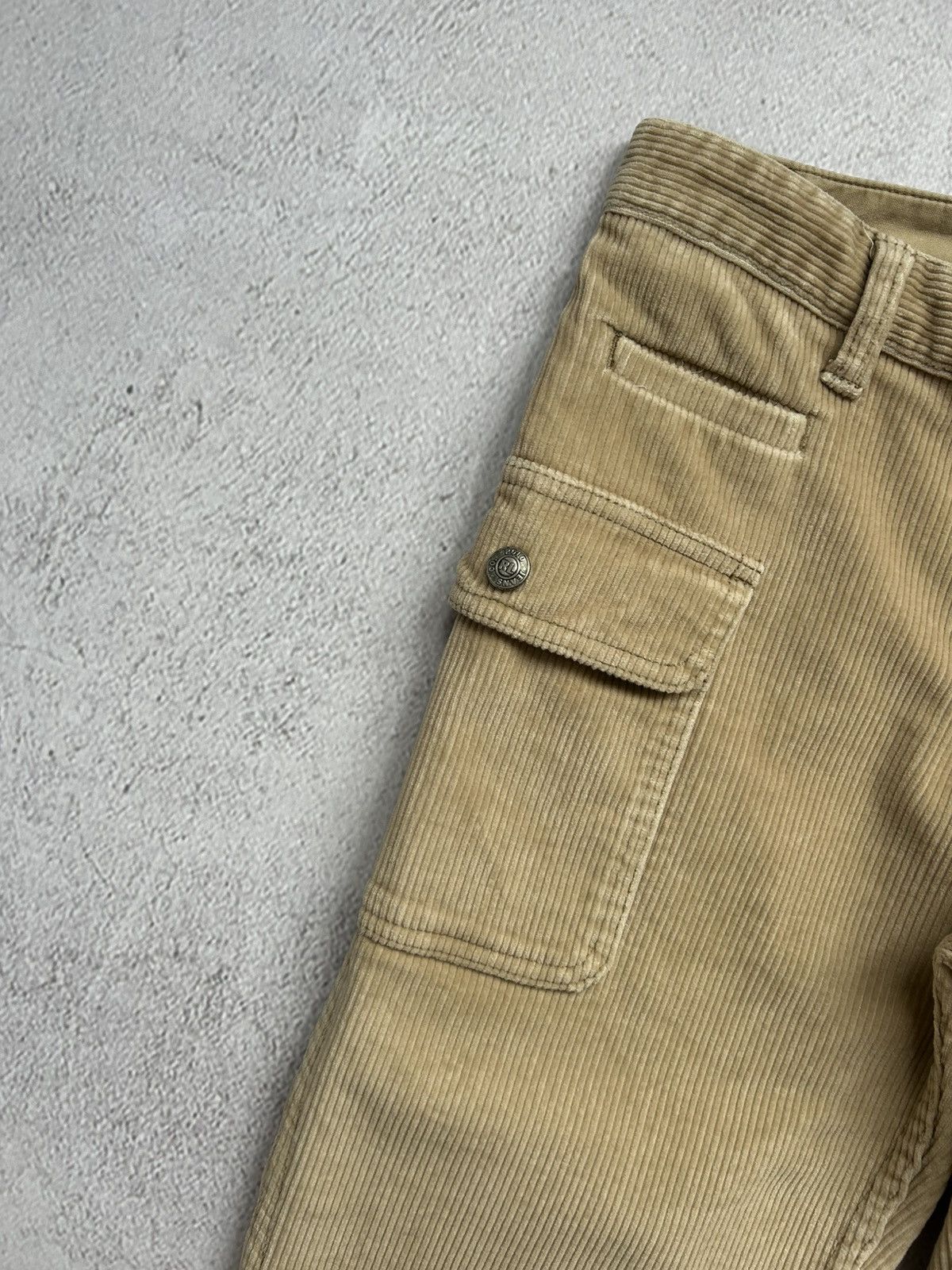 Polo Ralph Lauren × Vintage Polo Ralph Lauren Jeans women's velvet cargo pants size 6 Size 28" / US 6 / IT 42 - 5 Thumbnail