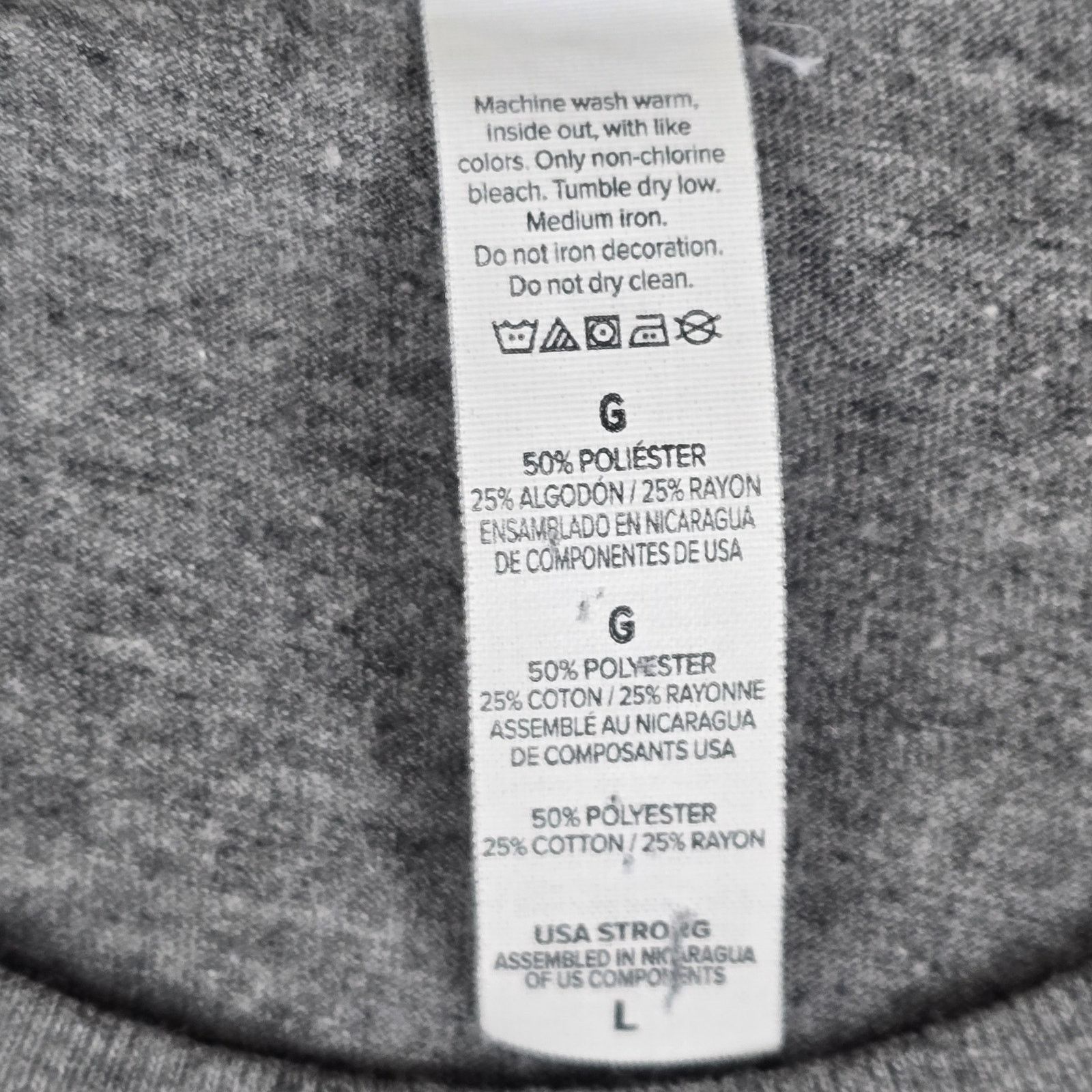 Canvas Huron Large Heather Gray T Shirt by Canvas Size L / US 10 / IT 46 - 9 Thumbnail