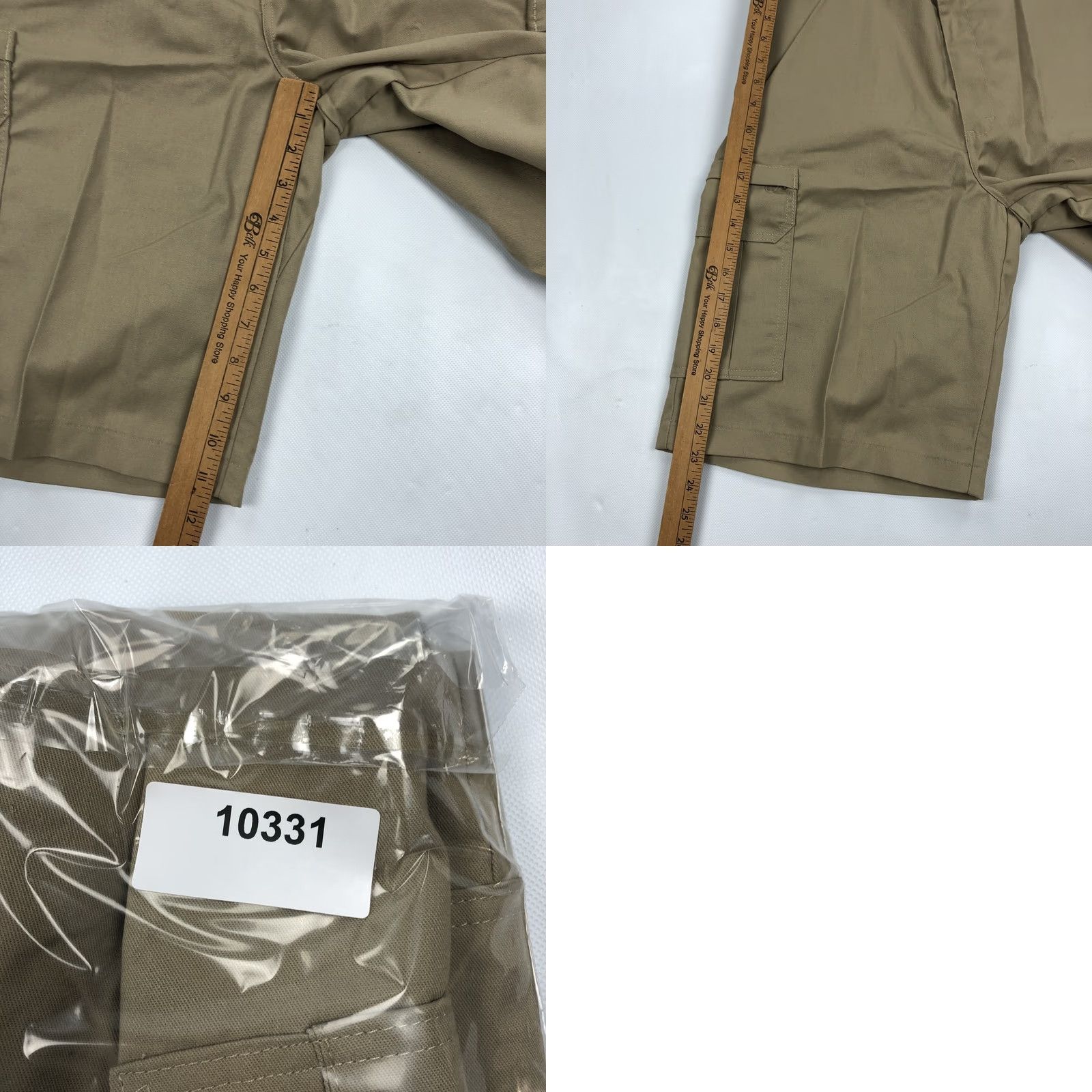 Dickies Dickies Cargo Shorts Khaki Flat Front 34 New with Tags Men’s LR542DS Cargo Pocket Size US 34 / EU 50 - 8 Thumbnail