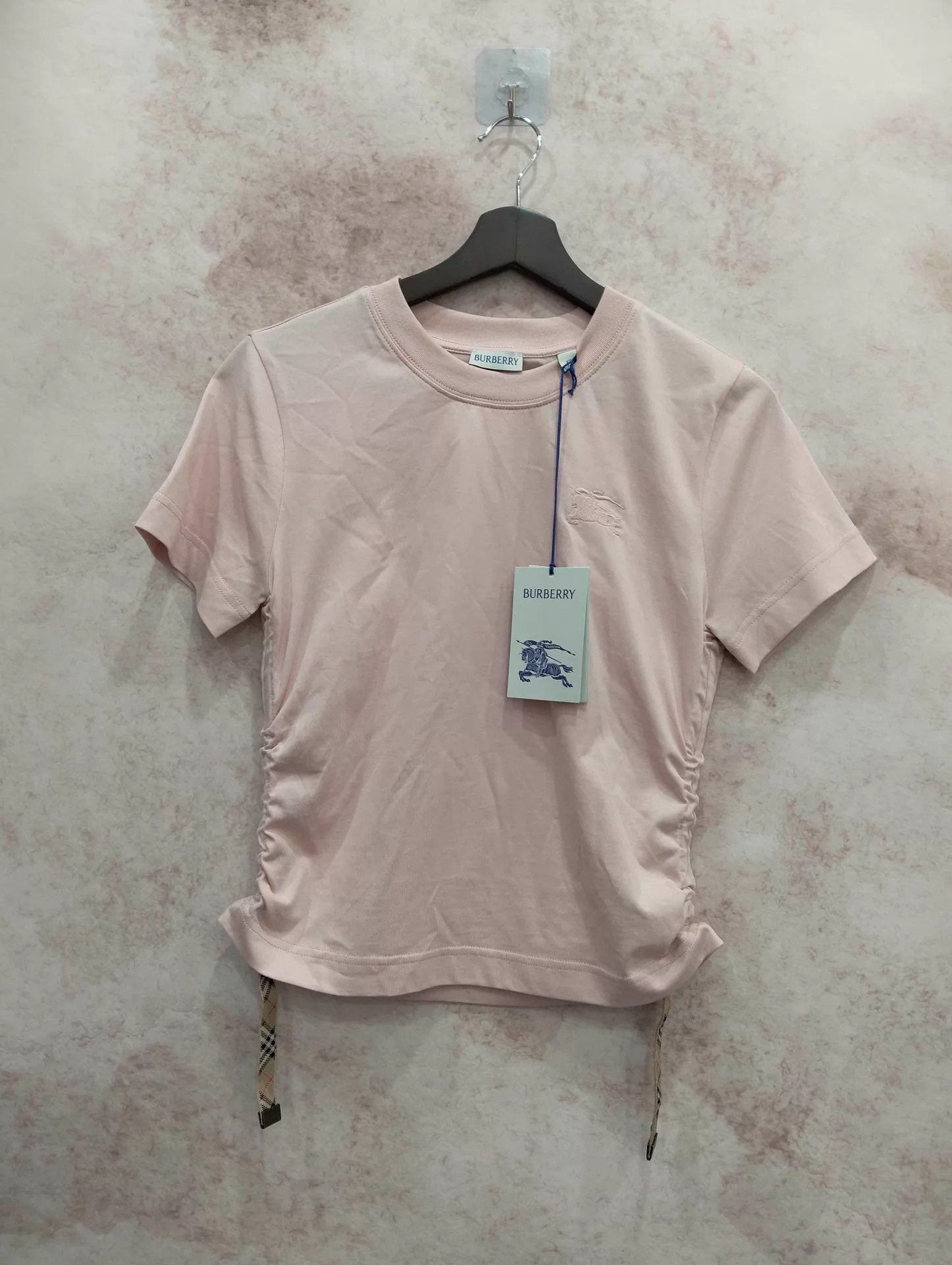 Burberry Burberry Waisted Crew Neck Short Sleeve Tee XS 95 New Size XS / US 0-2 / IT 36-38 - 1 Thumbnail