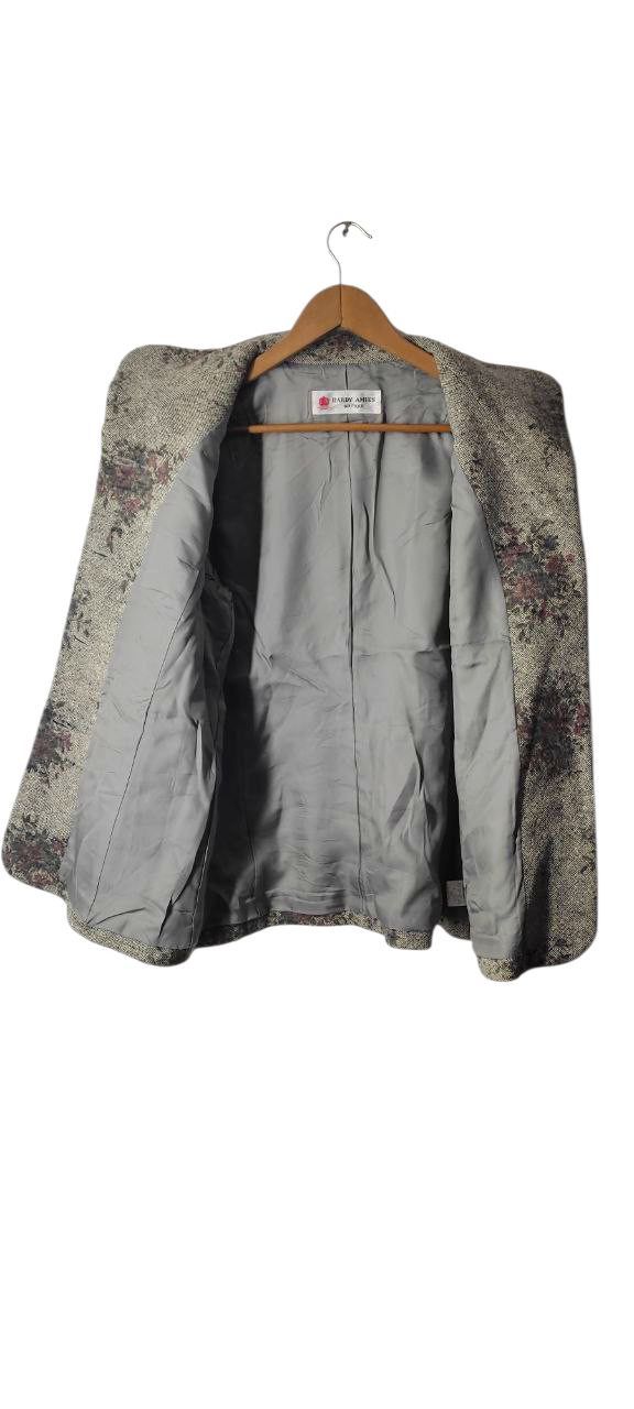 Hardy Amies HARDY AMIES ITALY FLORA COAT JACKET Size M / US 6-8 / IT 42-44 - 3 Thumbnail