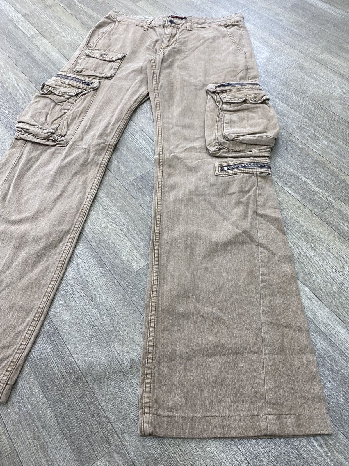Hysteric Glamour 2000s Surplus Made In Nippon 3D Pocket Bondage Cargo Pants Size US 30 / EU 46 - 3 Thumbnail