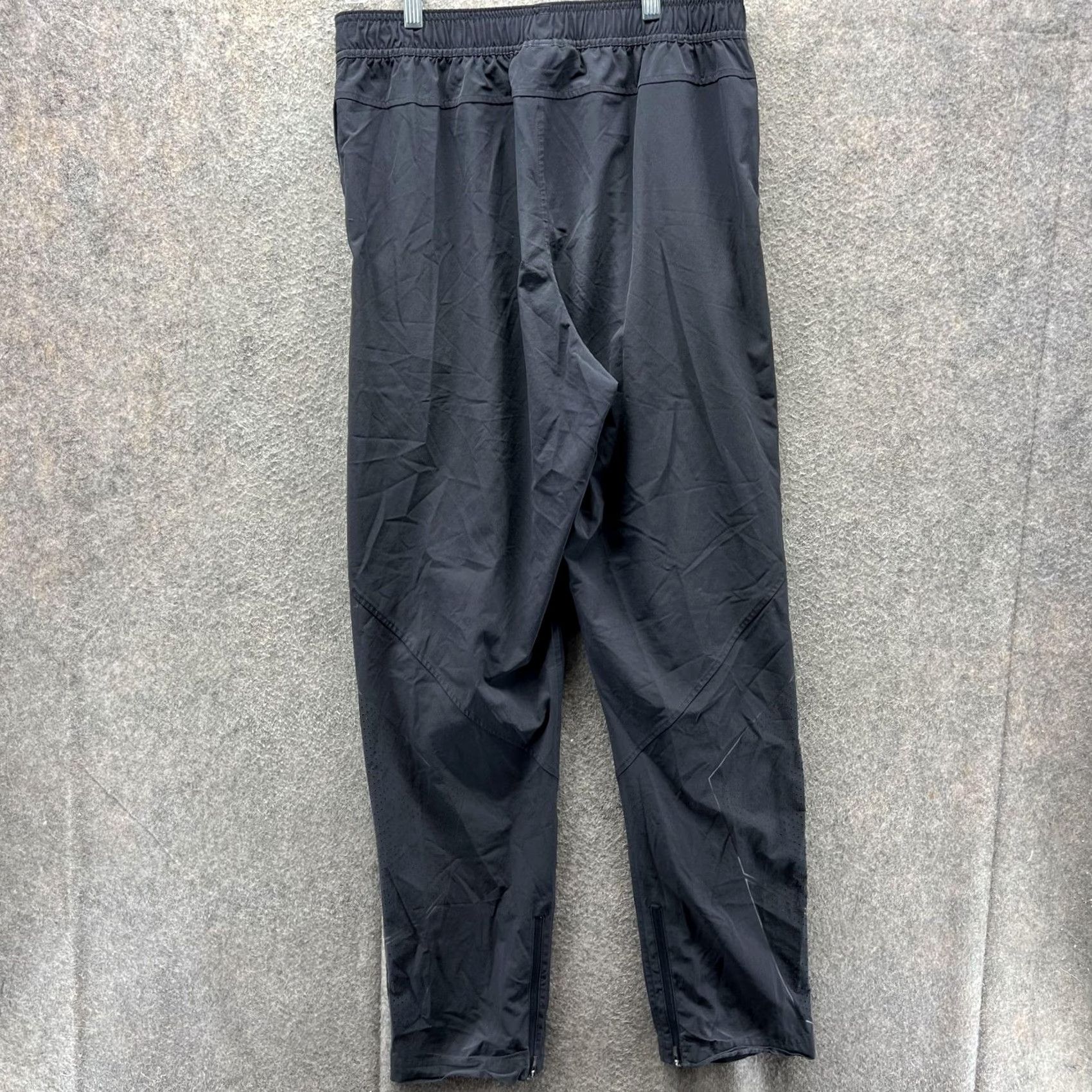 Under Armour Under Armour Pants Mens Large Black HeatGear Fitted Track Running Athletic Size US 33 - 2 Thumbnail
