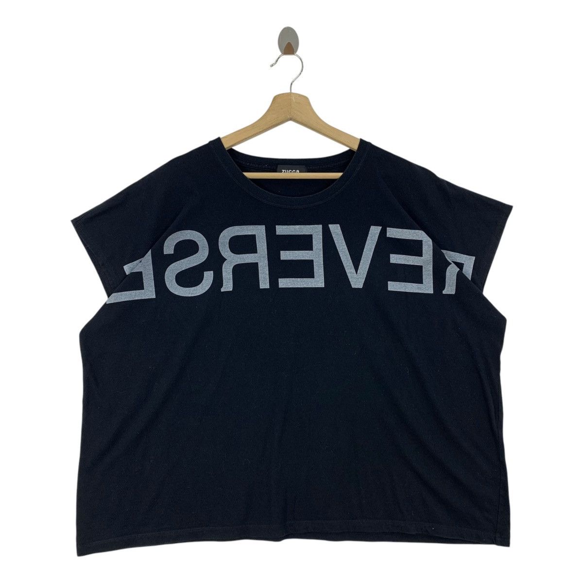 Japanese Brand × Zucca ZUCCA reverse spellout baggy womens tee Size M / US 6-8 / IT 42-44 - 1 Thumbnail
